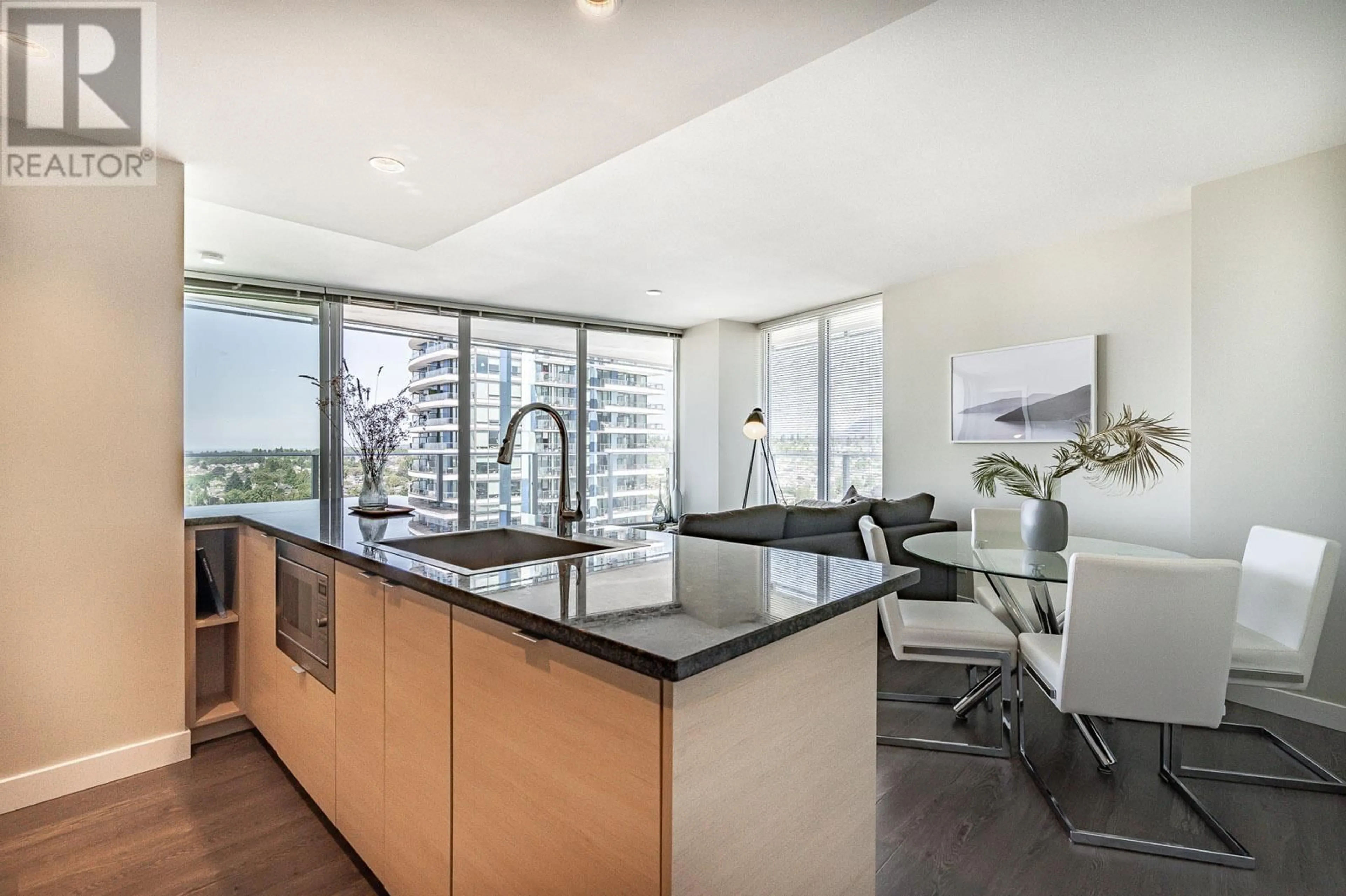 Open concept kitchen for 2706 488 SW MARINE DRIVE, Vancouver British Columbia V5X0C6