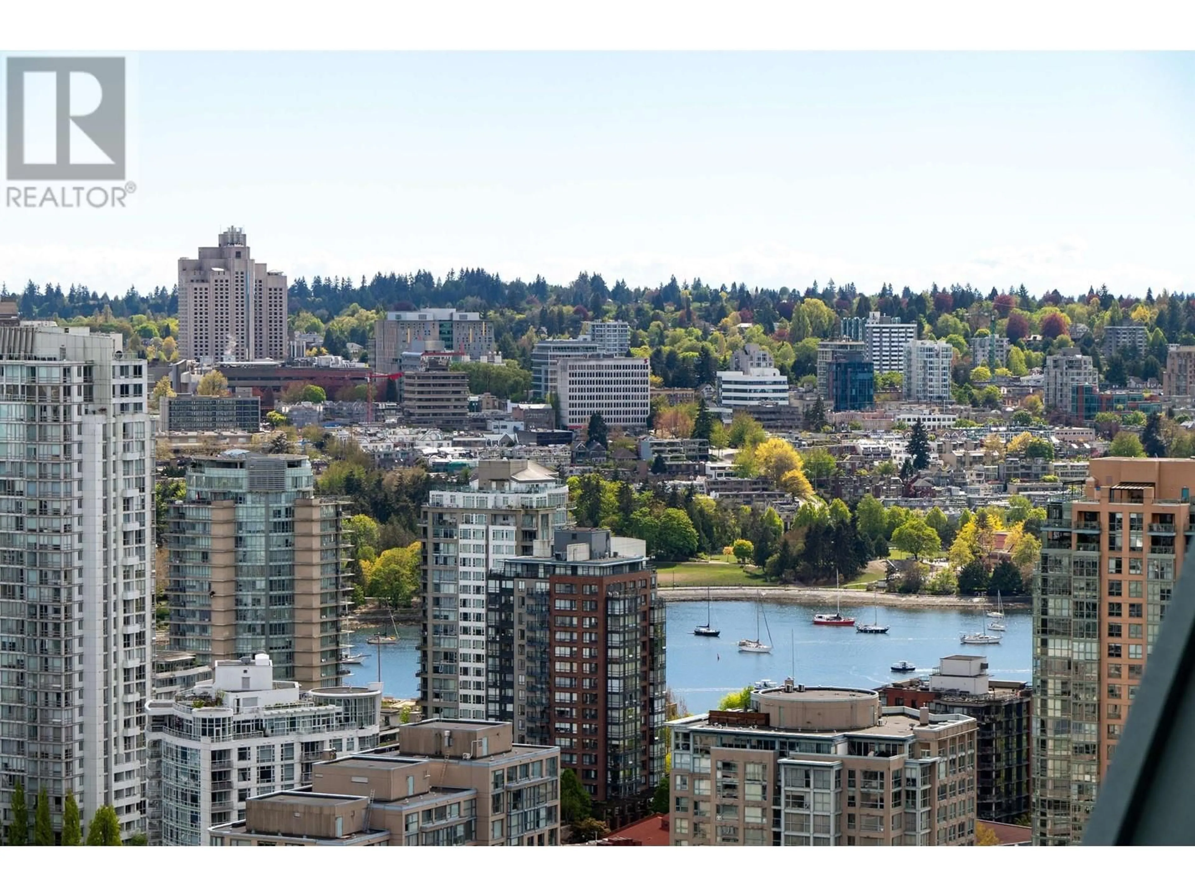 A pic from exterior of the house or condo, the view of city buildings for 3401 939 HOMER STREET, Vancouver British Columbia V6B2W6