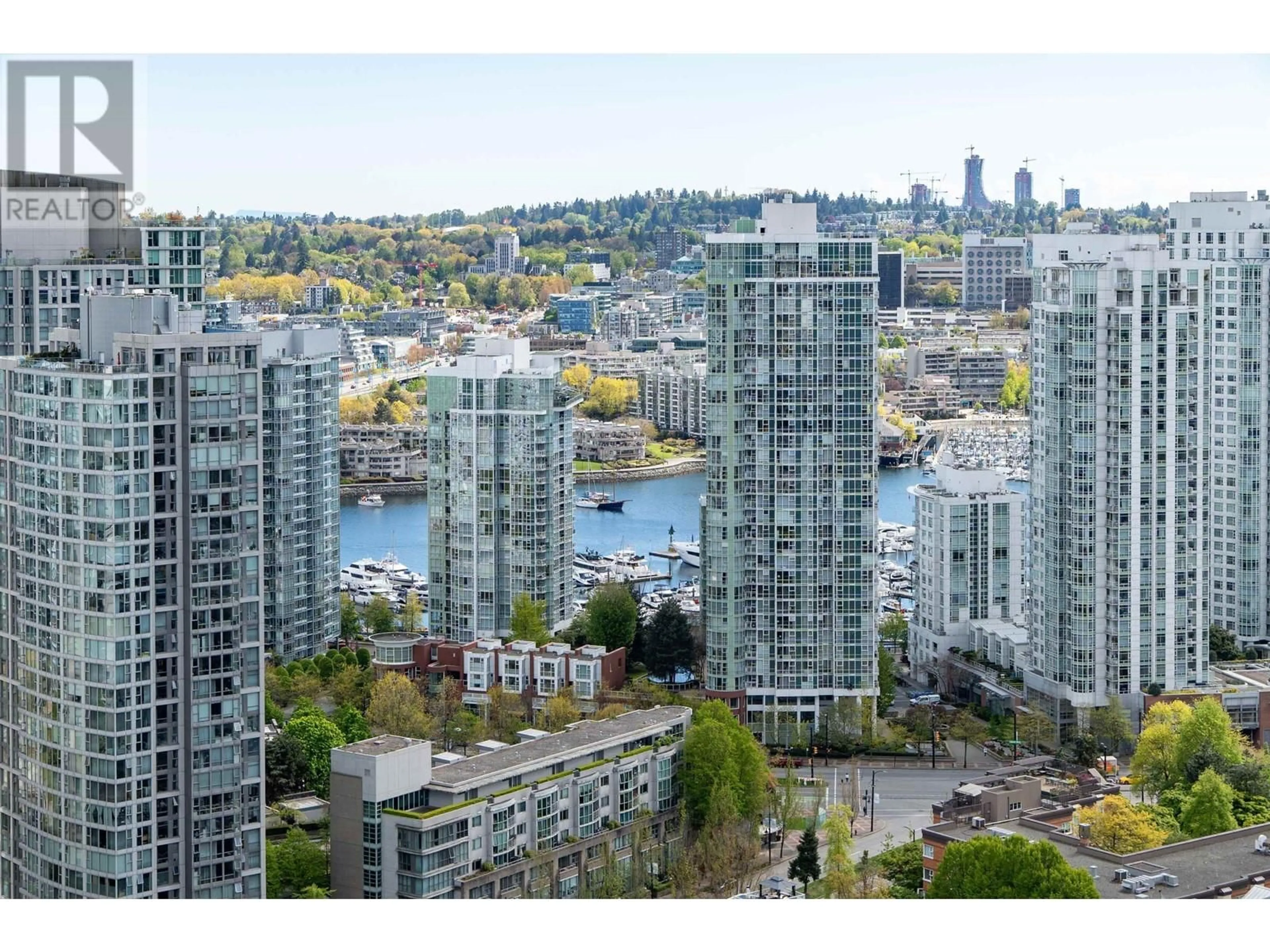 A pic from exterior of the house or condo, the view of city buildings for 3401 939 HOMER STREET, Vancouver British Columbia V6B2W6