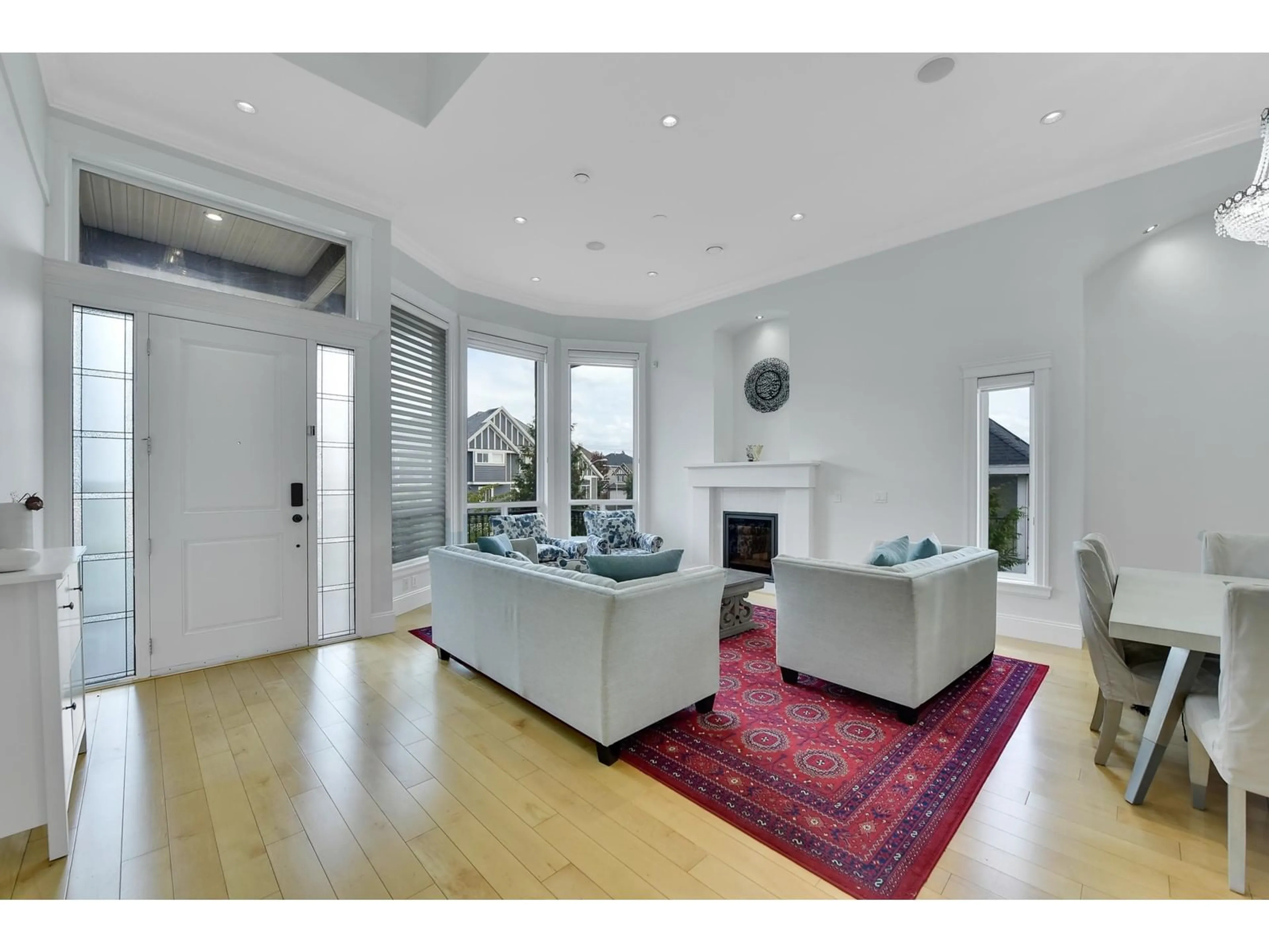 Living room, wood floors for 18936 55 AVENUE, Surrey British Columbia V3S6W7