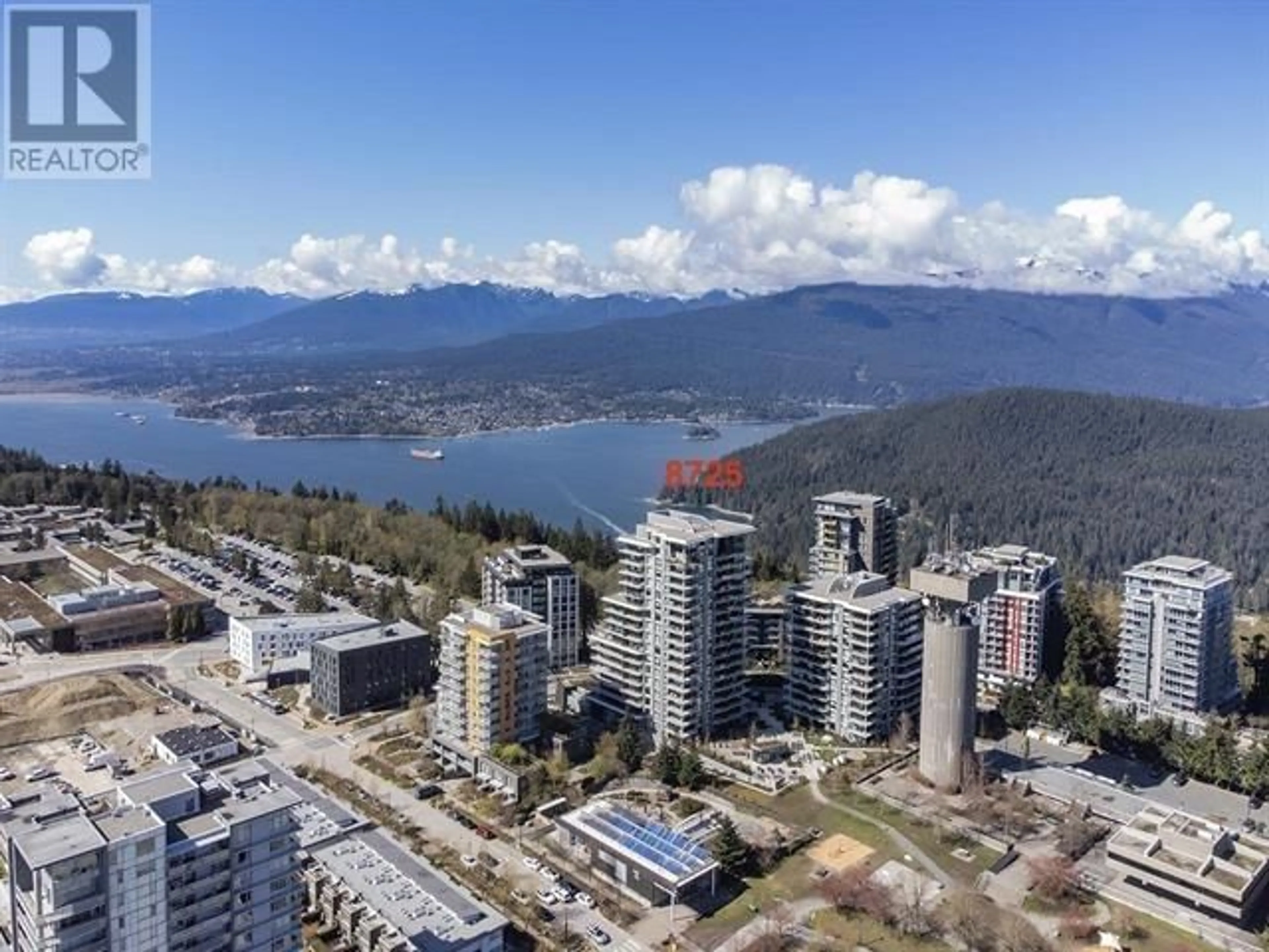 A pic from outside/outdoor area/front of a property/back of a property/a pic from drone, unknown for 807 - 8725 UNIVERSITY CRESCENT, Burnaby British Columbia V5A4Y8