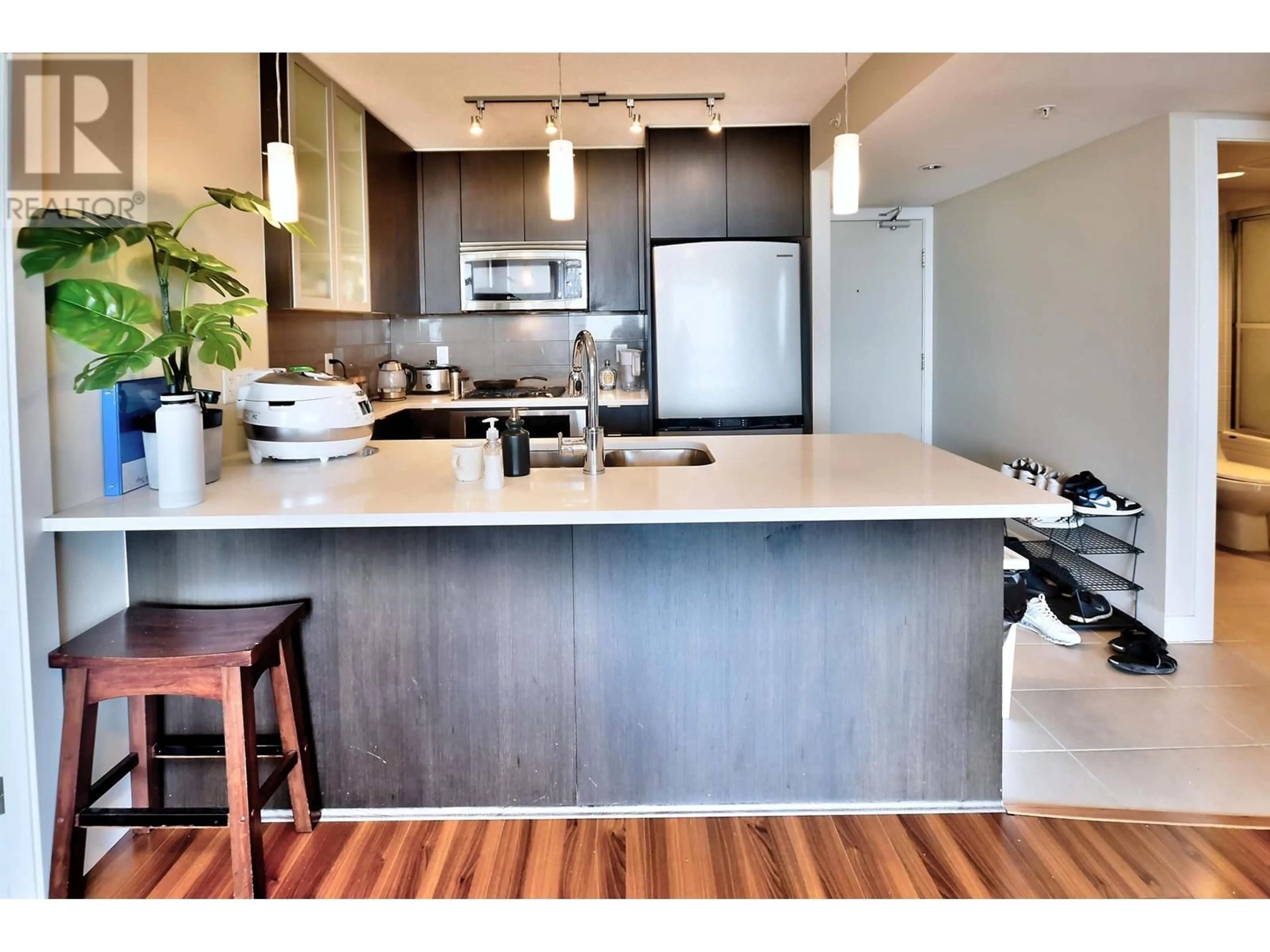 Open concept kitchen for 1904 7328 ARCOLA STREET, Burnaby British Columbia V5E0A7