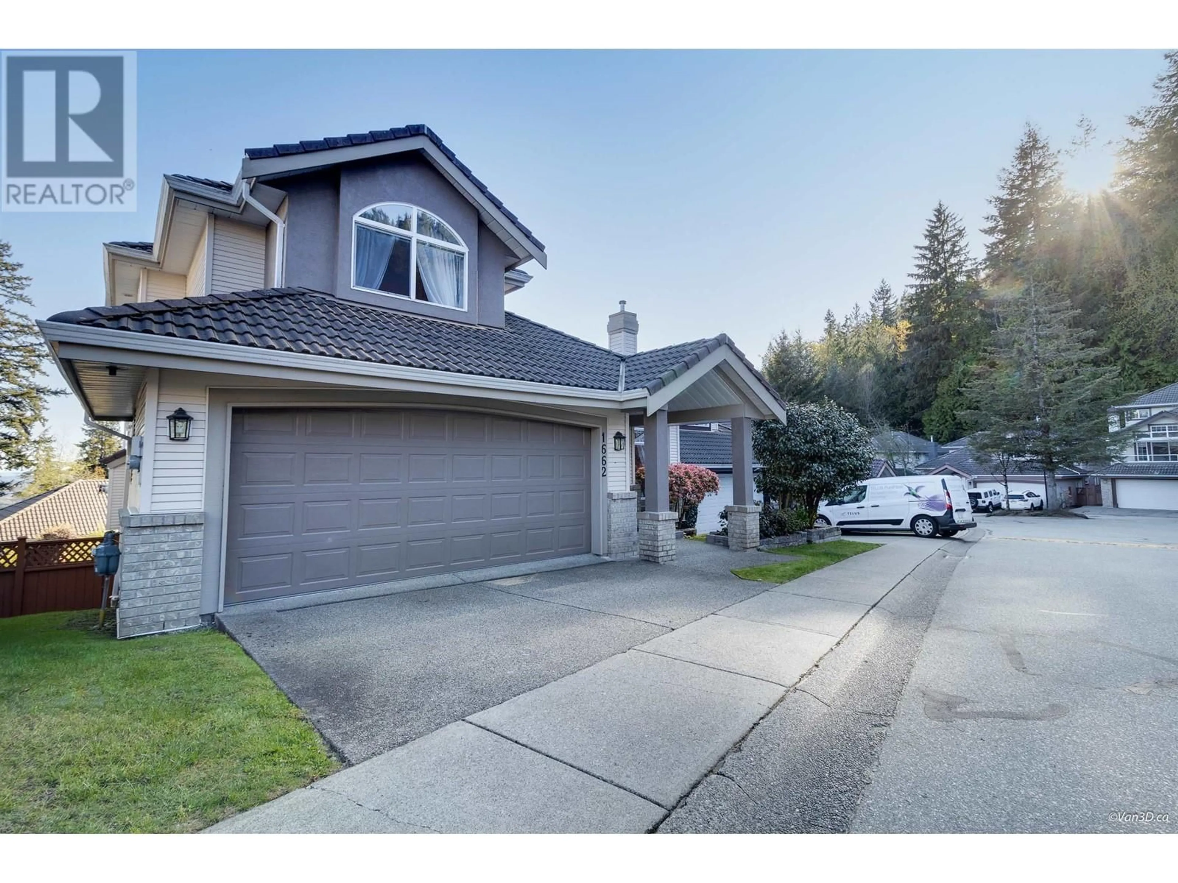 Frontside or backside of a home, the street view for 1662 PLATEAU CRESCENT, Coquitlam British Columbia V3E3B3