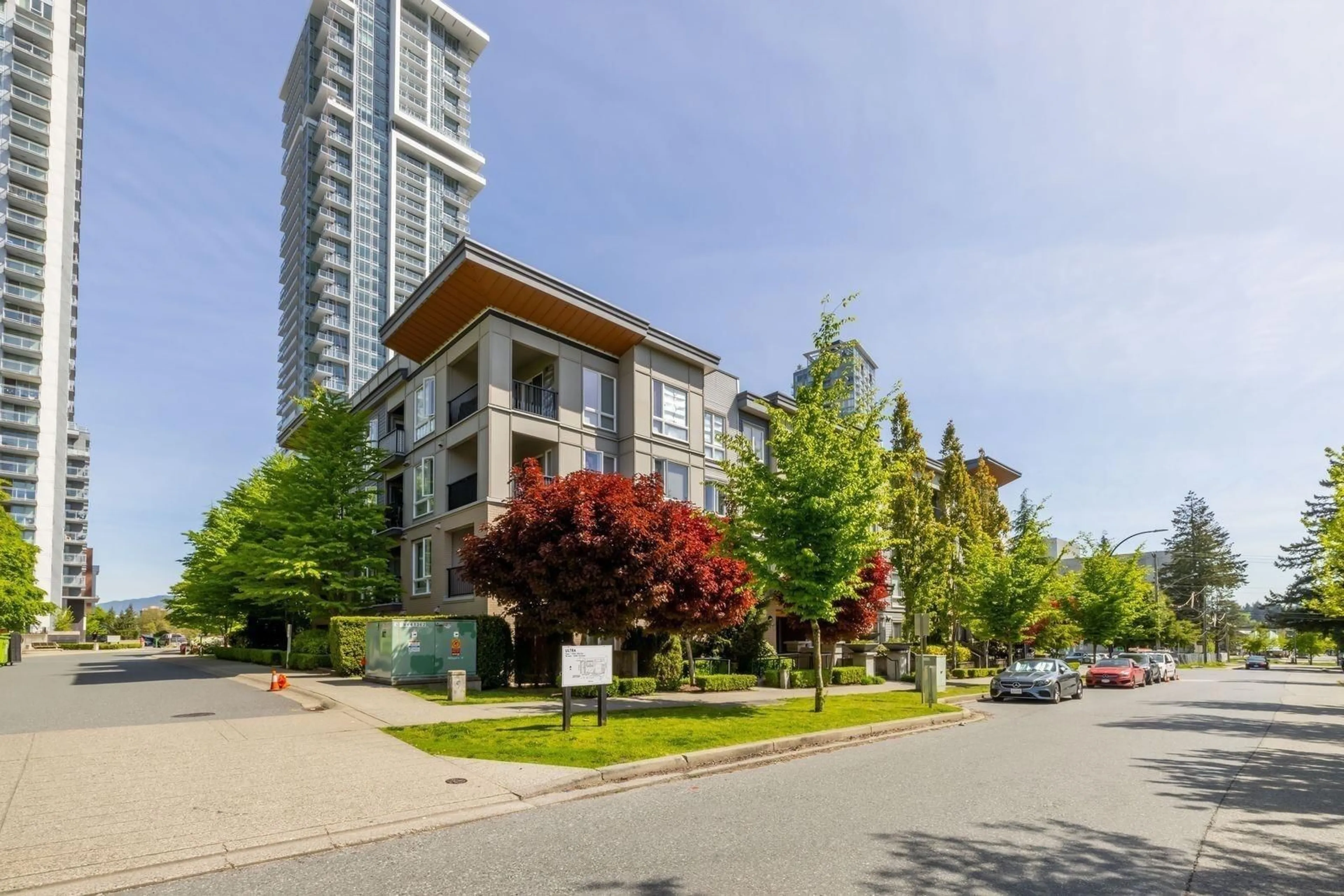 A pic from exterior of the house or condo, the street view for 417 13339 102A AVENUE, Surrey British Columbia V3T0C5