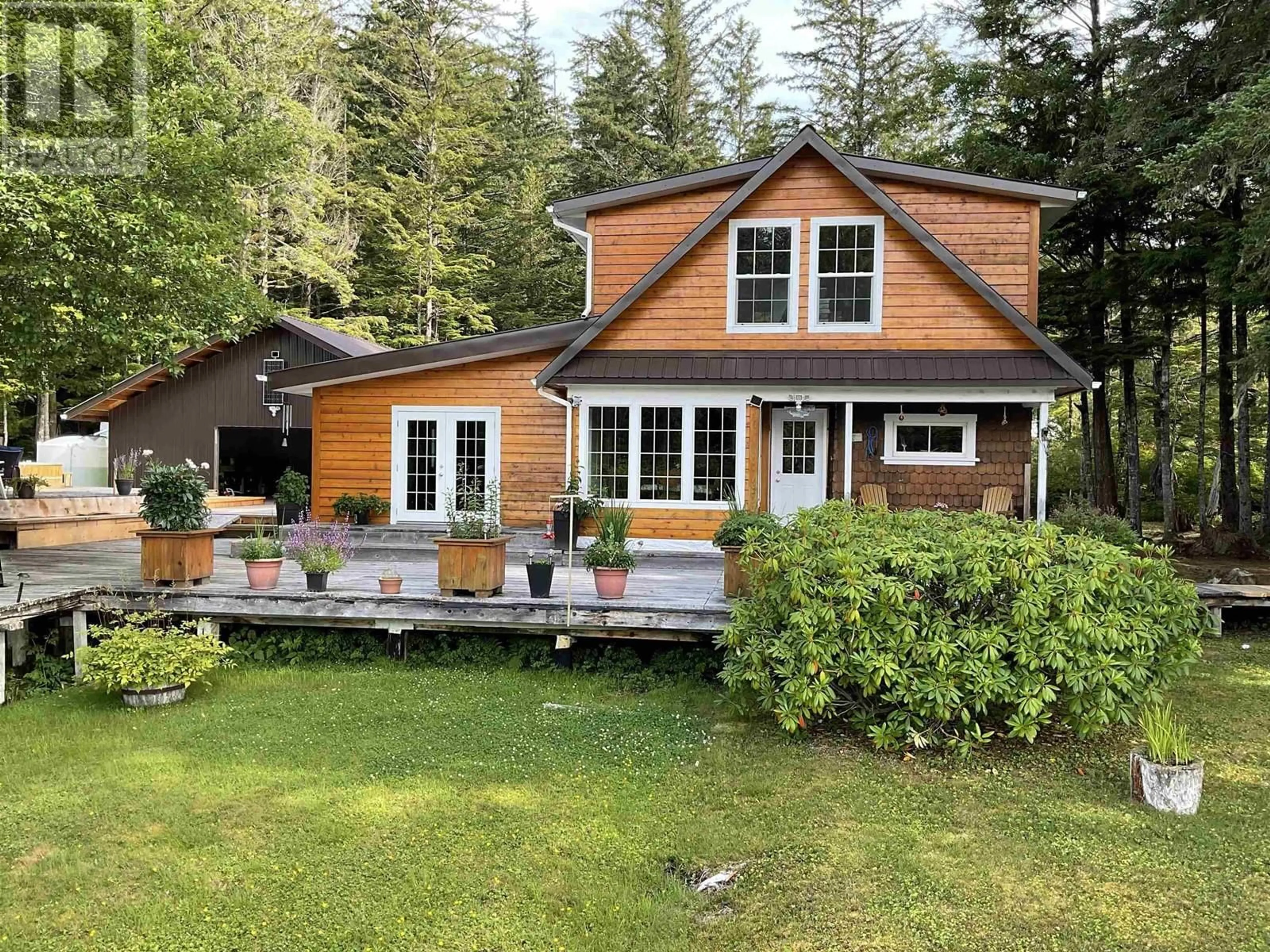 Frontside or backside of a home, cottage for LOT C OSLAND BC ISLAND, Port Edward British Columbia V0V1G0