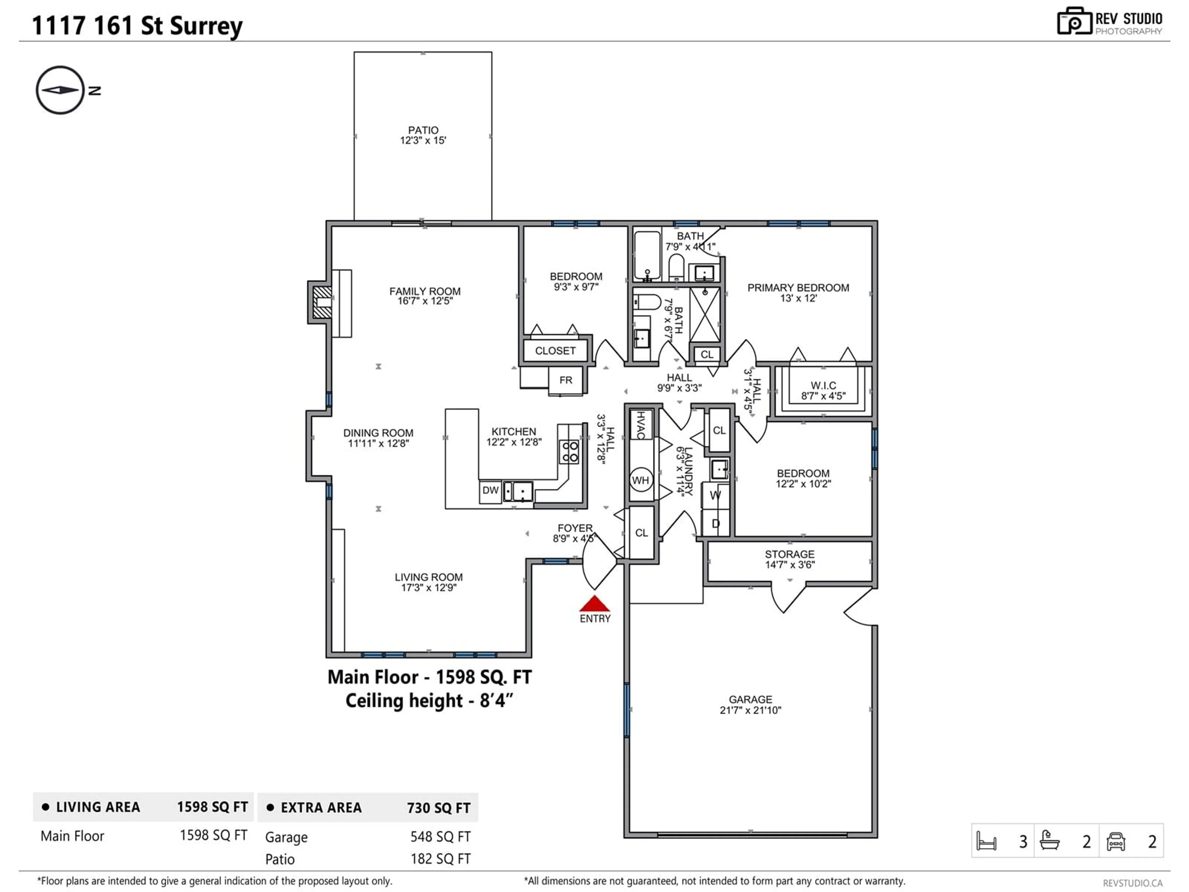 Floor plan for 1117 161 STREET, Surrey British Columbia V4A7N2