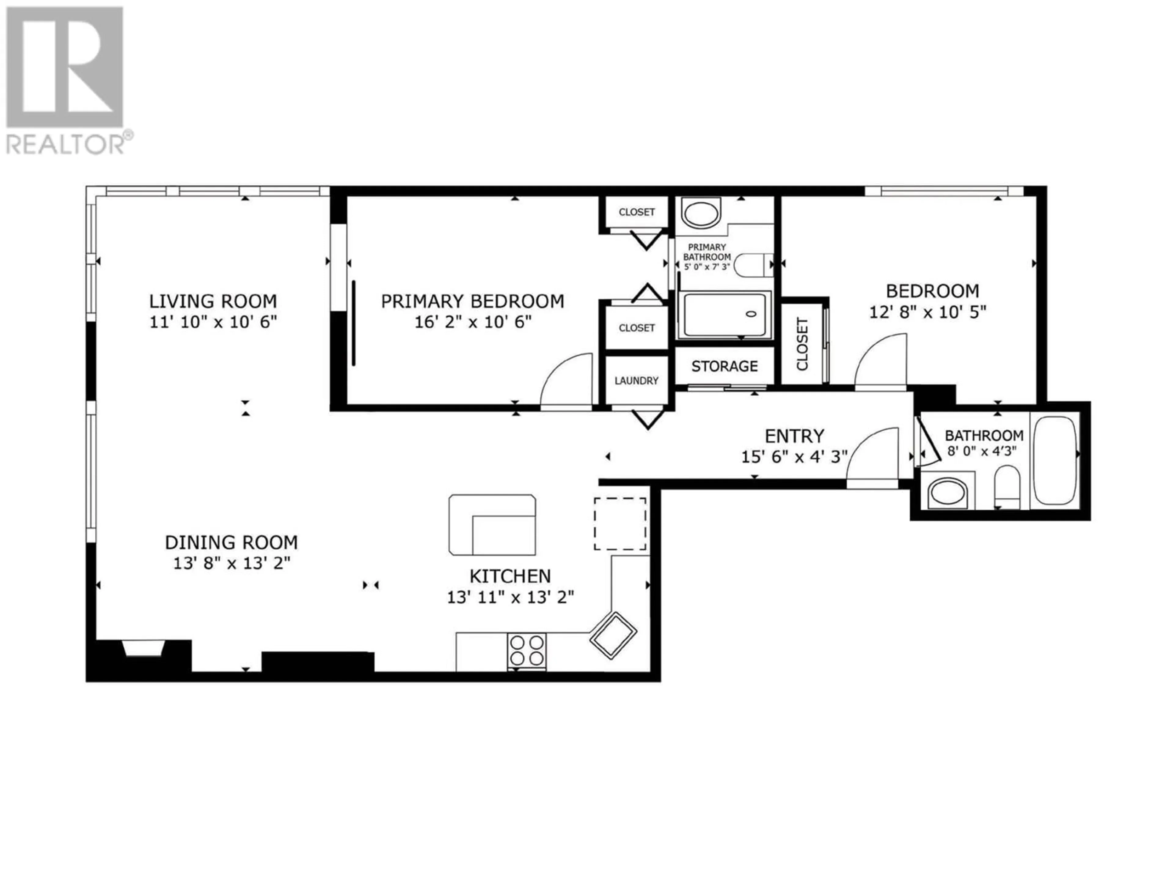 Floor plan for 301 460 14TH STREET, West Vancouver British Columbia V7T2W1