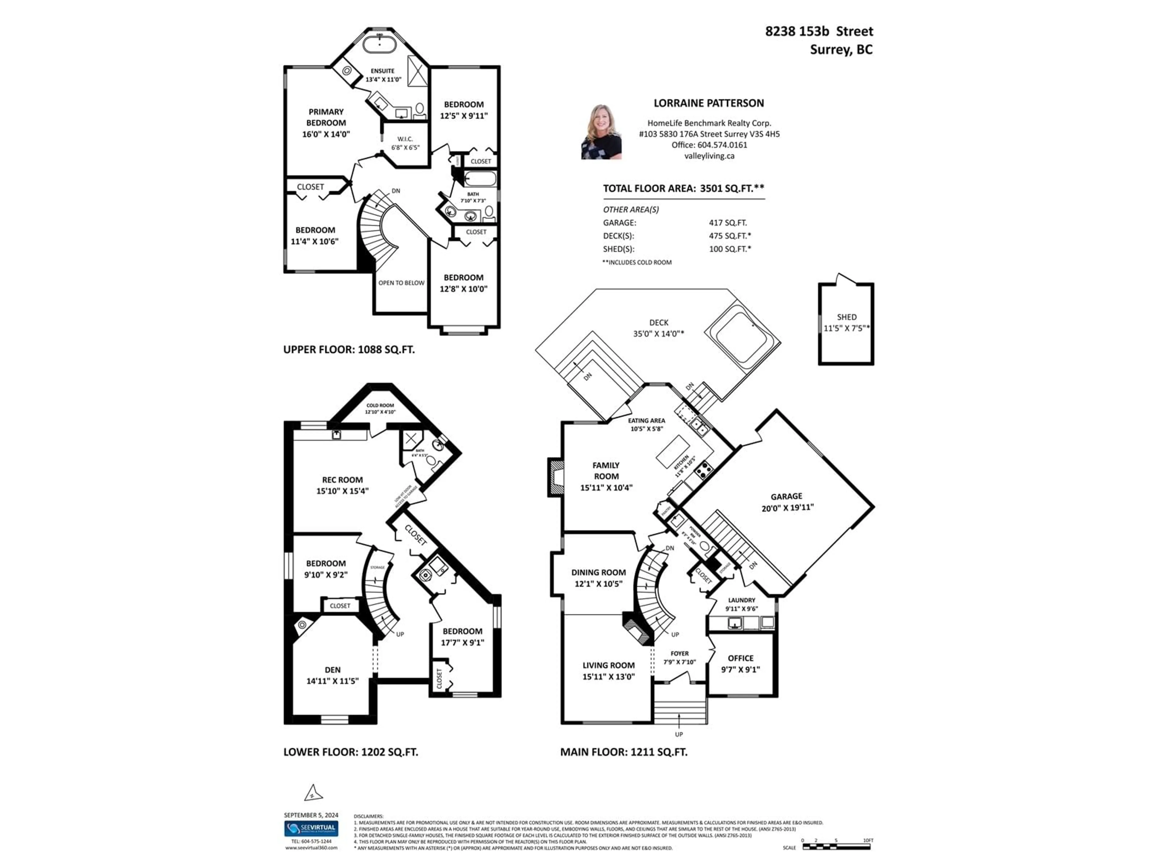 Floor plan for 8238 153B STREET, Surrey British Columbia V3S8K6