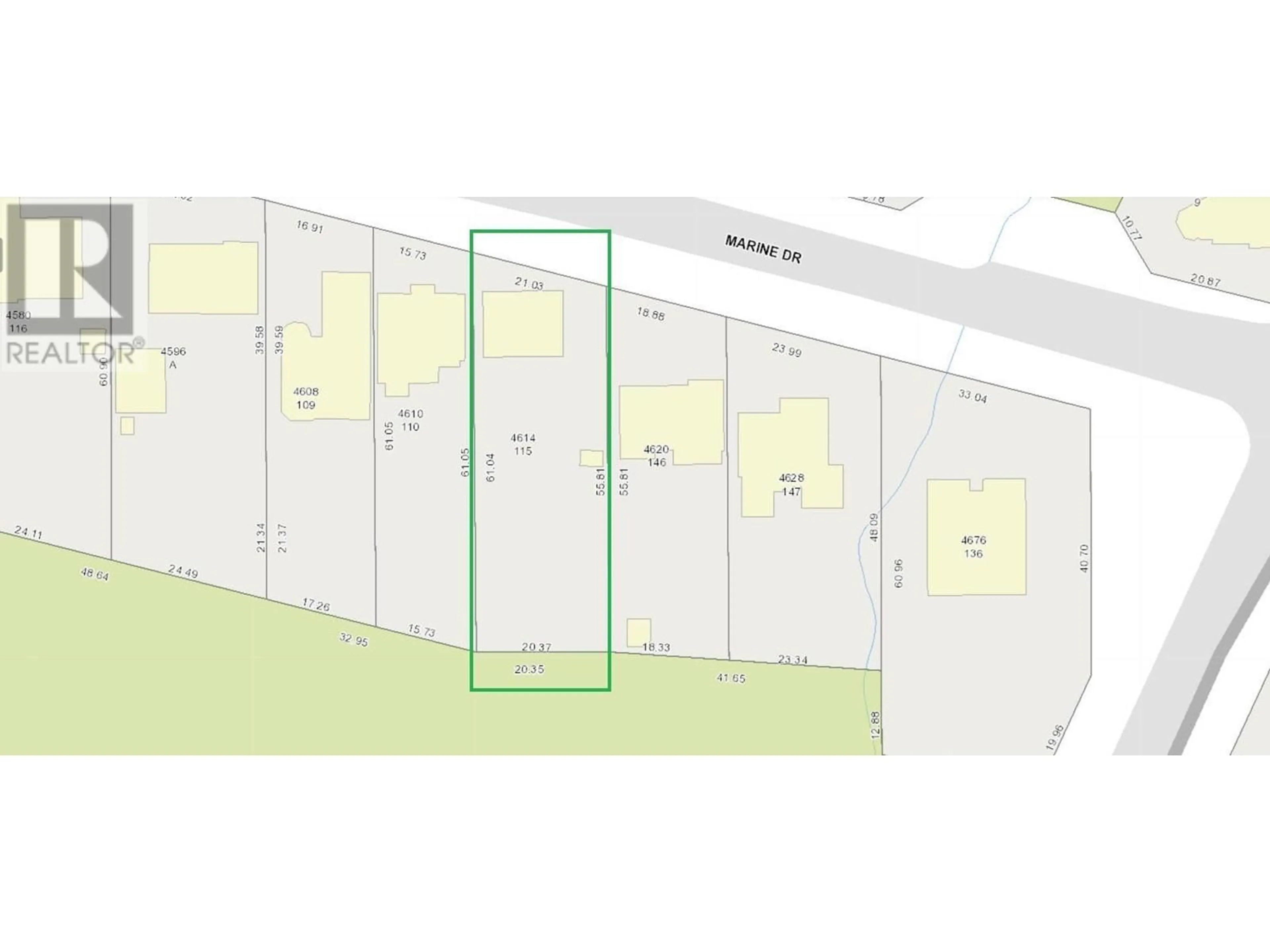 Floor plan for 4614 MARINE DRIVE, Burnaby British Columbia V5J3G2