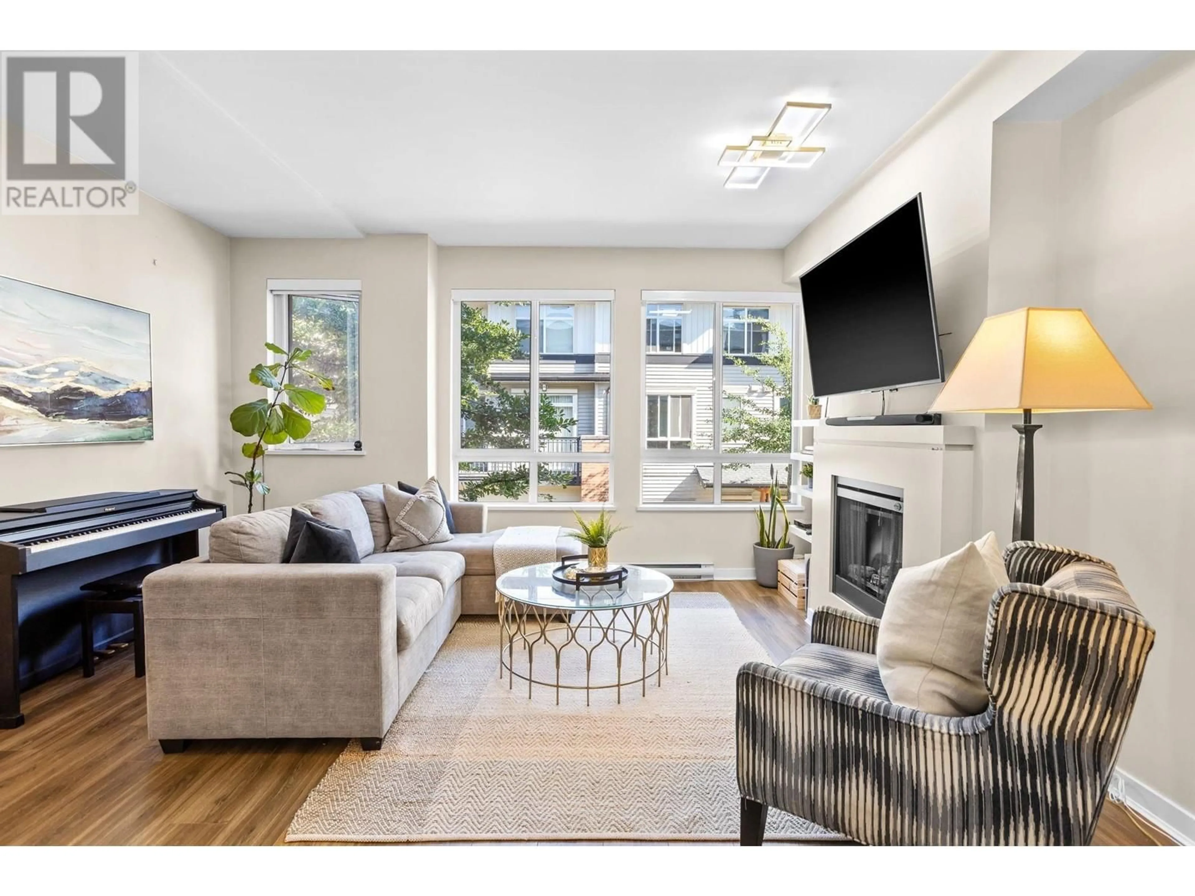 Living room, wood floors for 52 1125 KENSAL PLACE, Coquitlam British Columbia V3B0G3