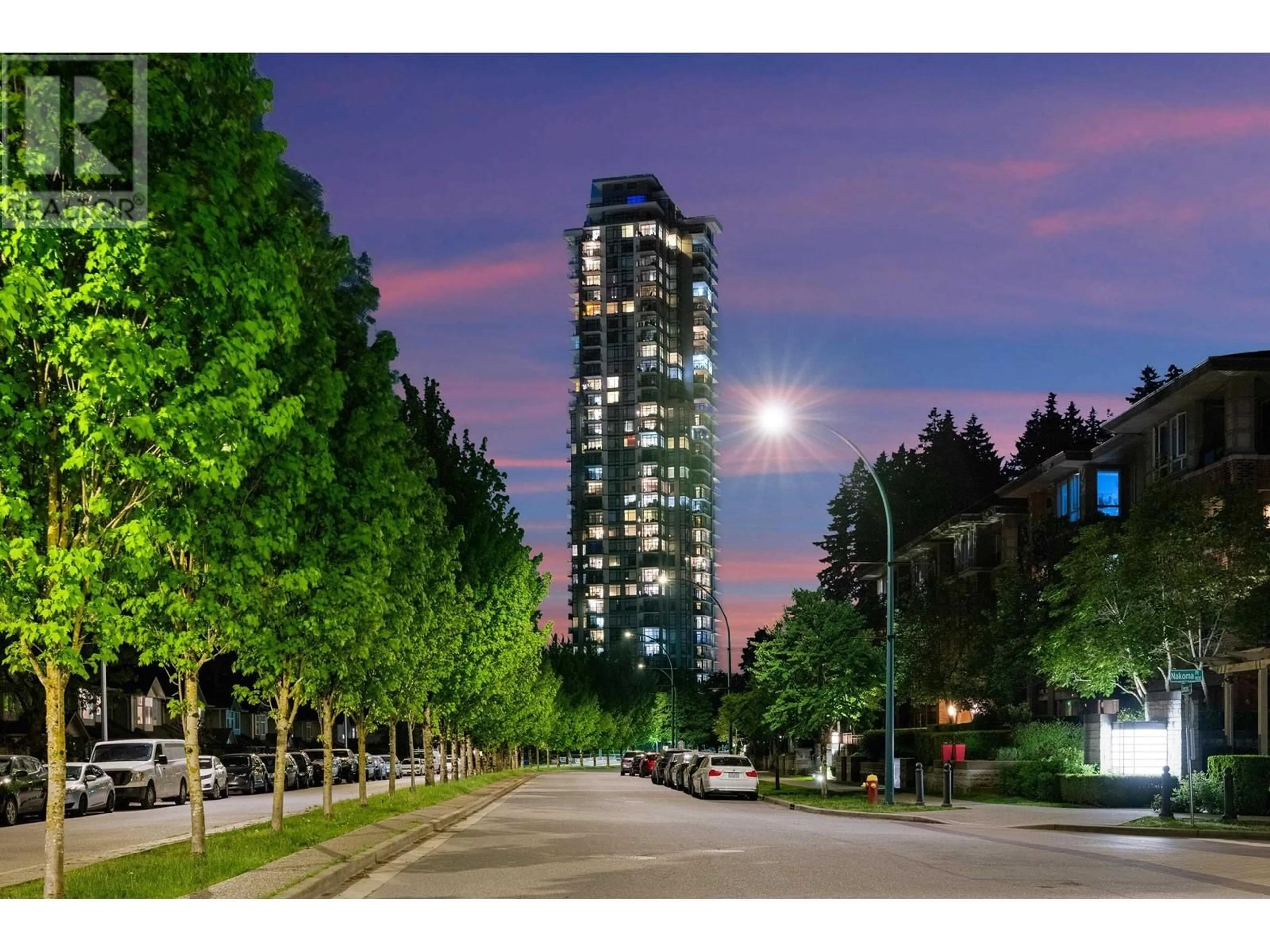 A pic from exterior of the house or condo, the street view for 4101 3080 LINCOLN AVENUE, Coquitlam British Columbia V3B0L9