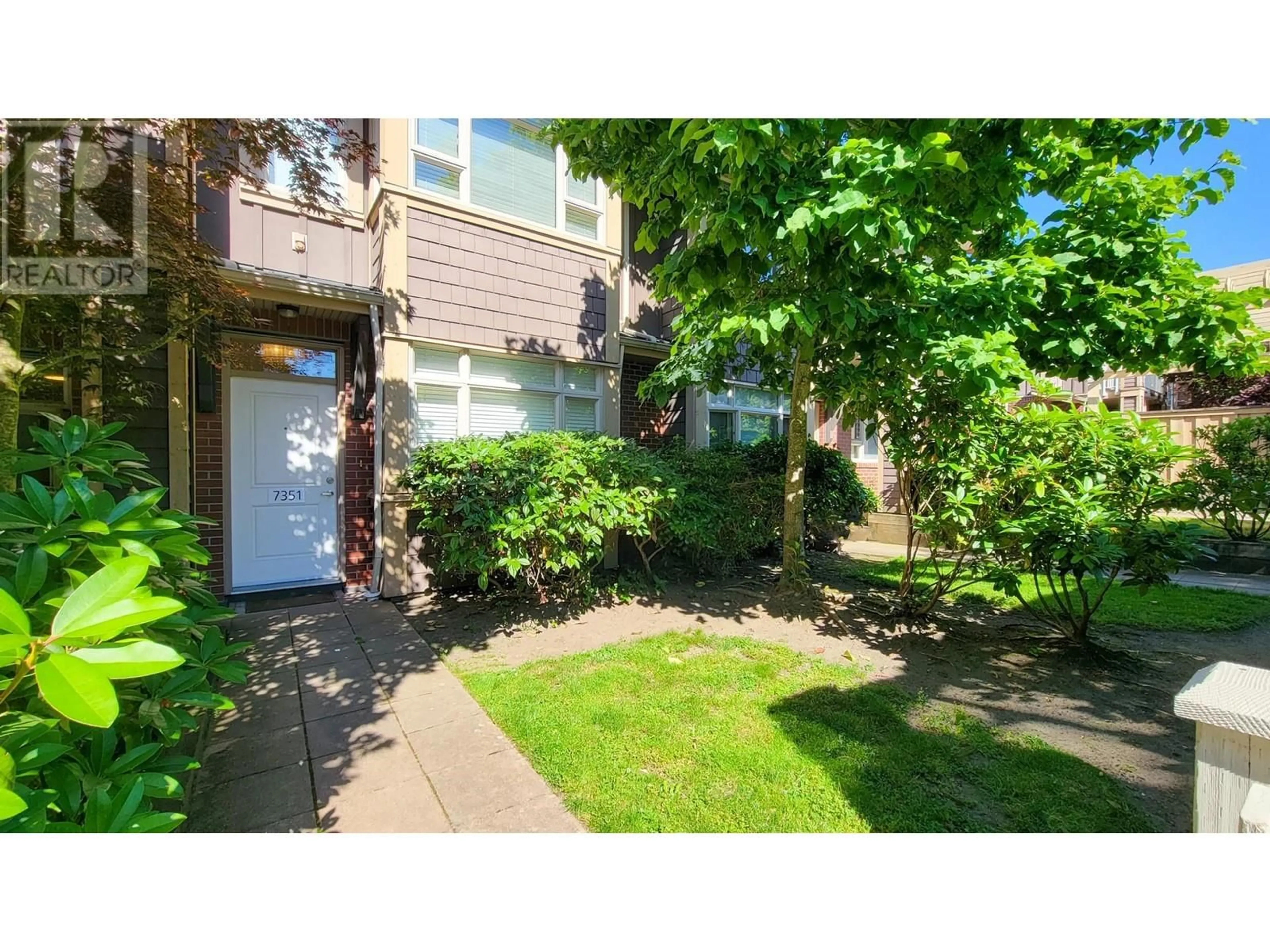 A pic from exterior of the house or condo, the fenced backyard for 7351 MACPHERSON AVENUE, Burnaby British Columbia V5J0B2