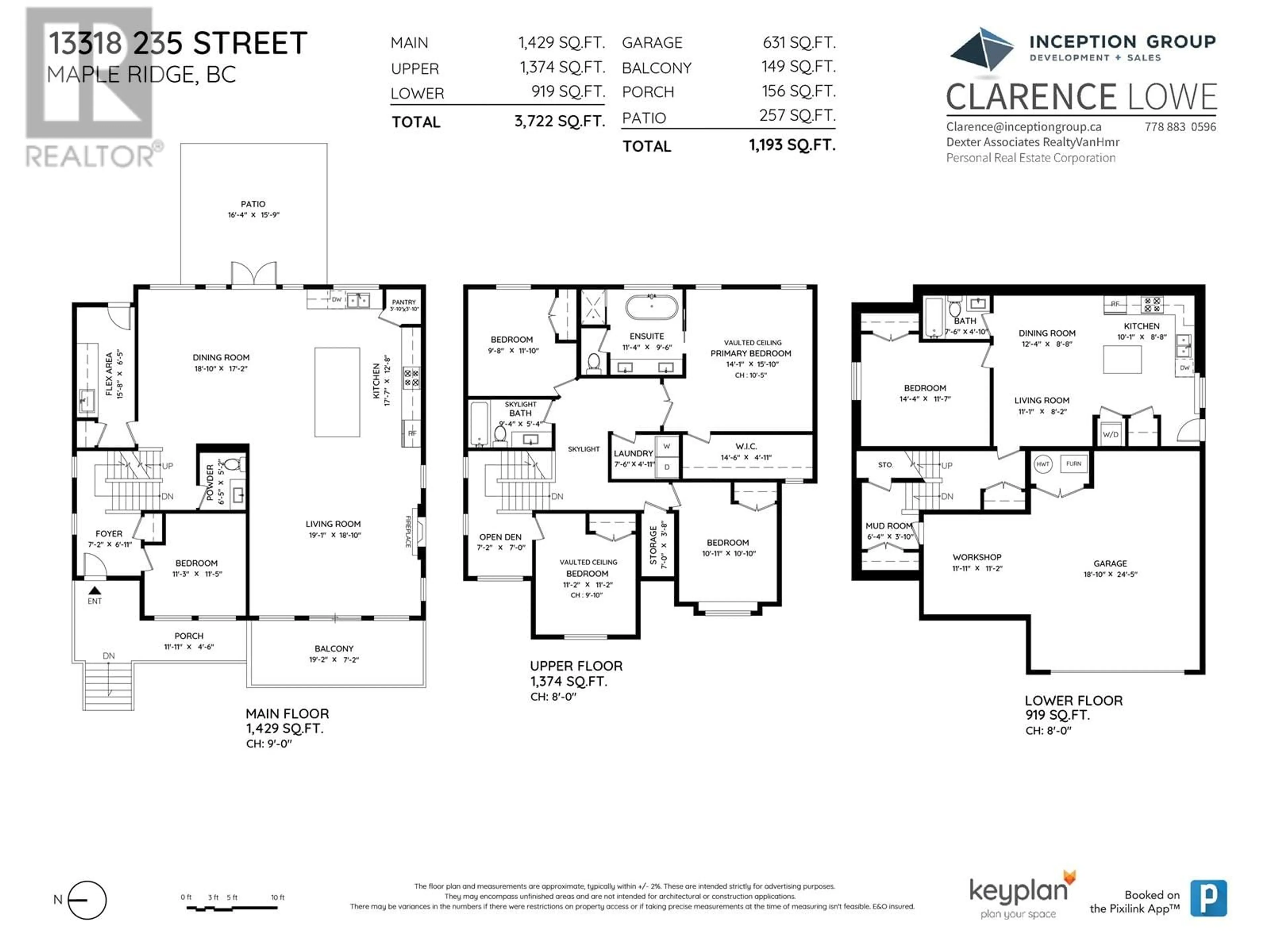 Floor plan for 13318 235 STREET, Maple Ridge British Columbia V4R2S6