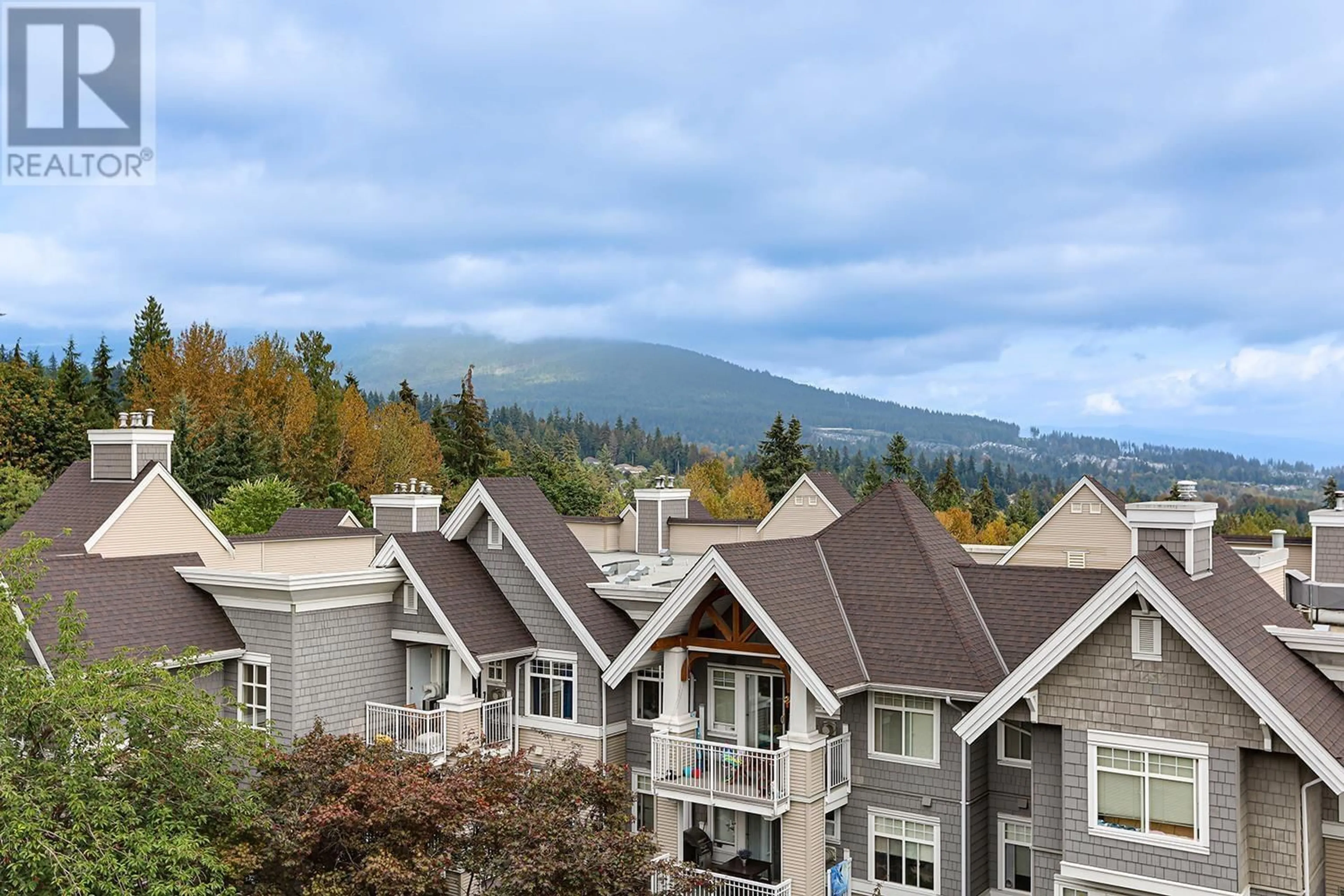 A pic from exterior of the house or condo, the view of mountain for 411 1428 PARKWAY BOULEVARD, Coquitlam British Columbia V3E3L8