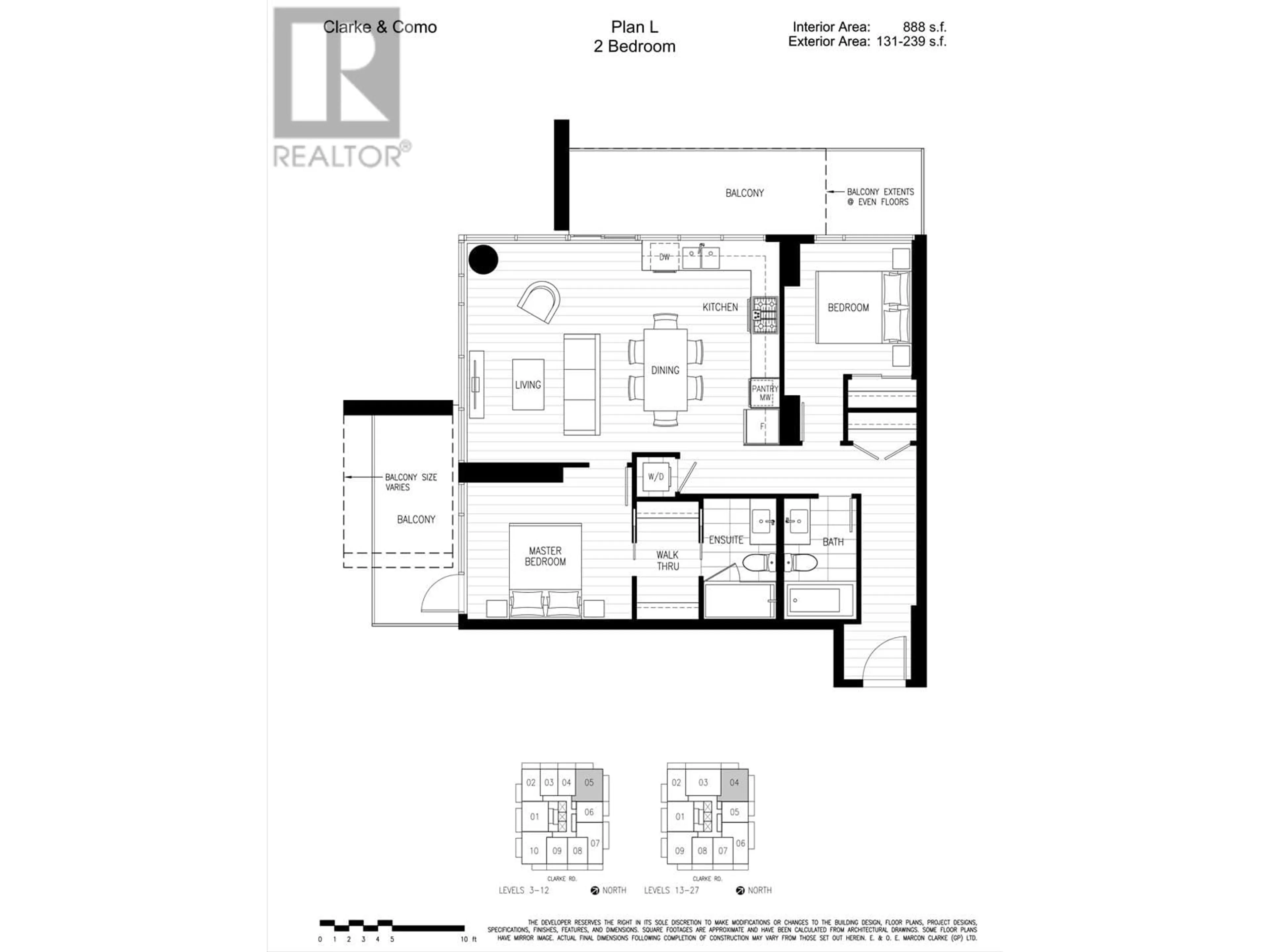 Floor plan for 1904 567 CLARKE ROAD, Coquitlam British Columbia V3J0K7