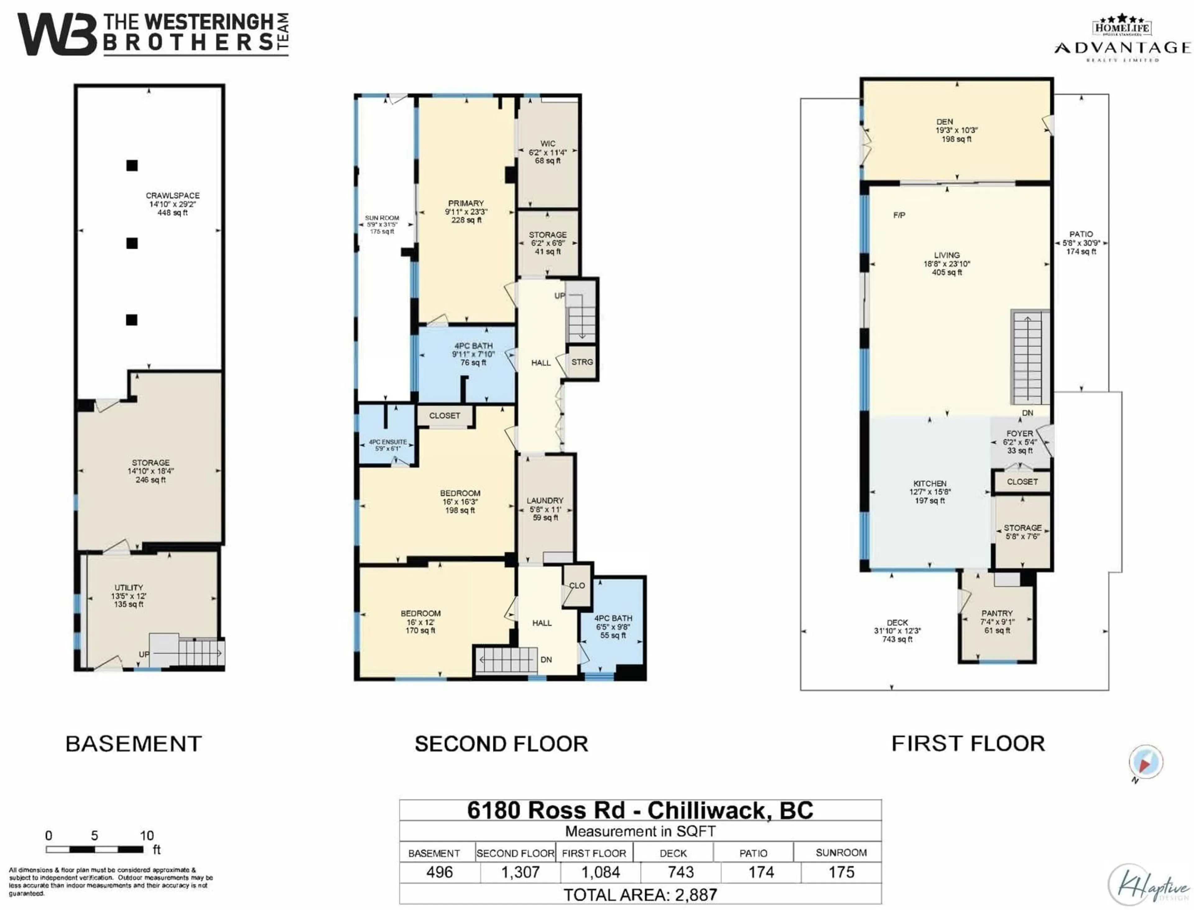 Floor plan for 6180 ROSS ROAD, Chilliwack British Columbia V2R4S6