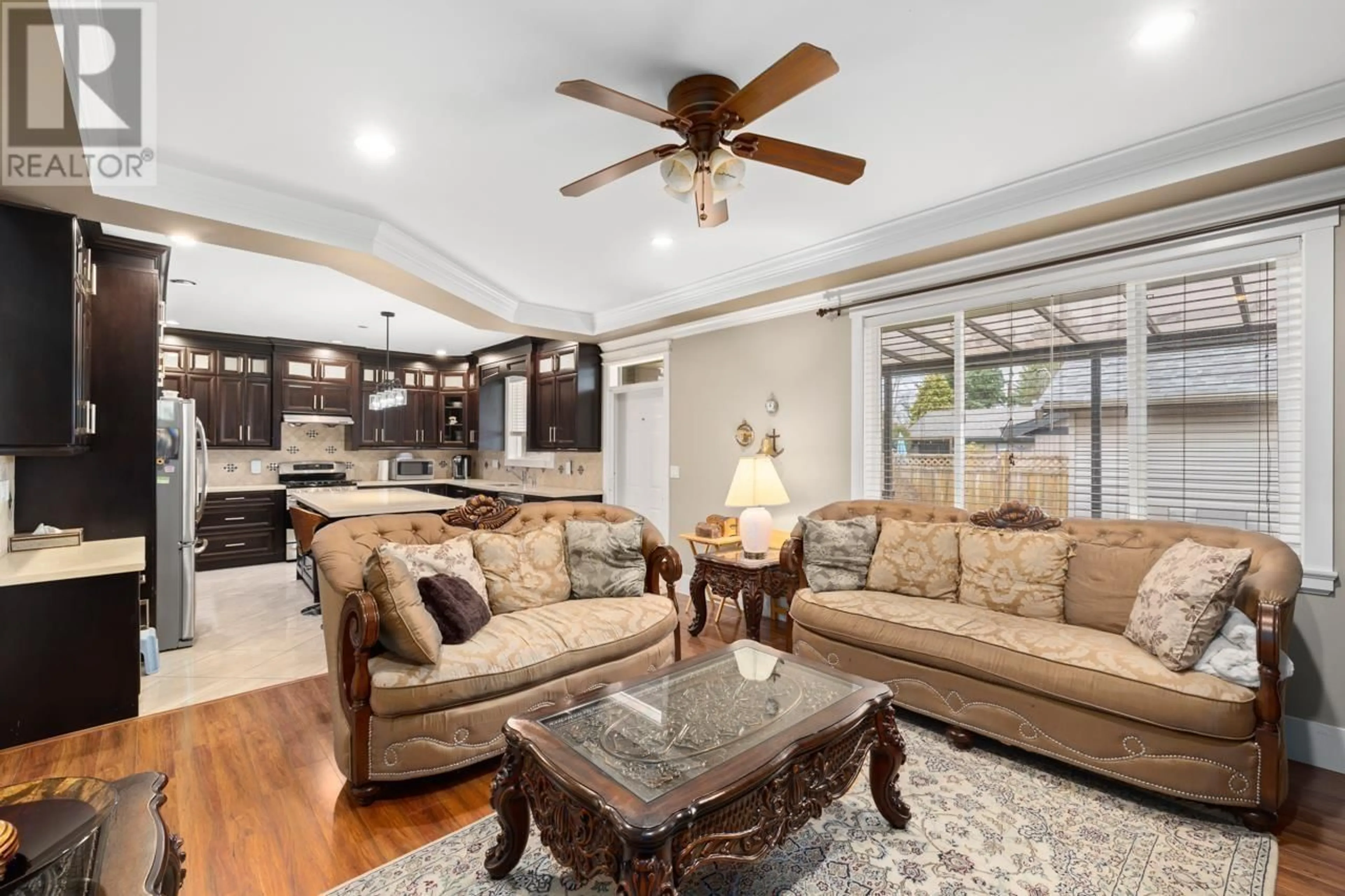 Living room with furniture, unknown for 5223 WESTMINSTER AVENUE, Ladner British Columbia V4K2J4