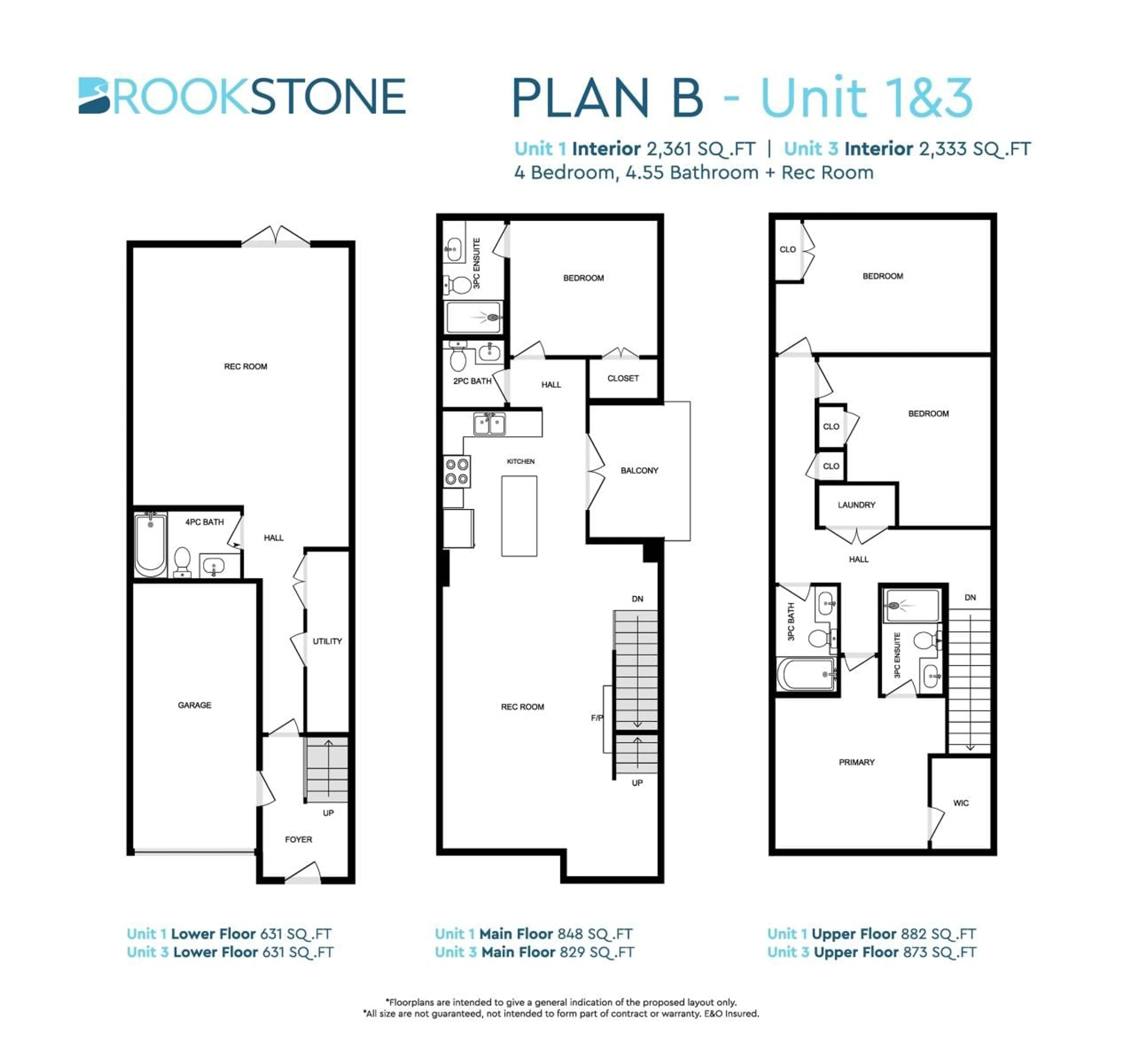 Floor plan for 3 46545 BROOKS AVENUE, Chilliwack British Columbia V2P0L1