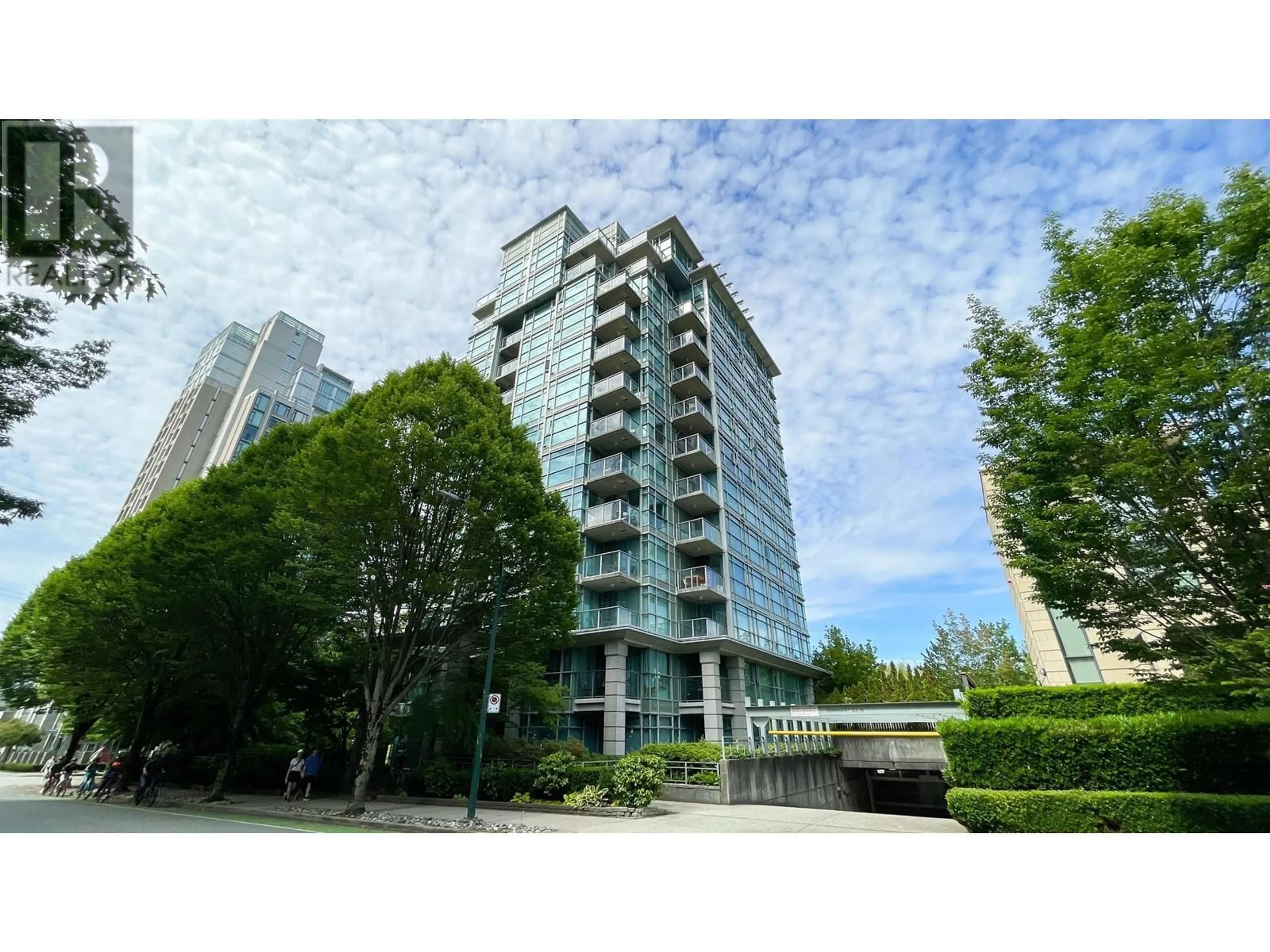 A pic from exterior of the house or condo, the street view for 1109 1889 ALBERNI STREET, Vancouver British Columbia V6G3G7