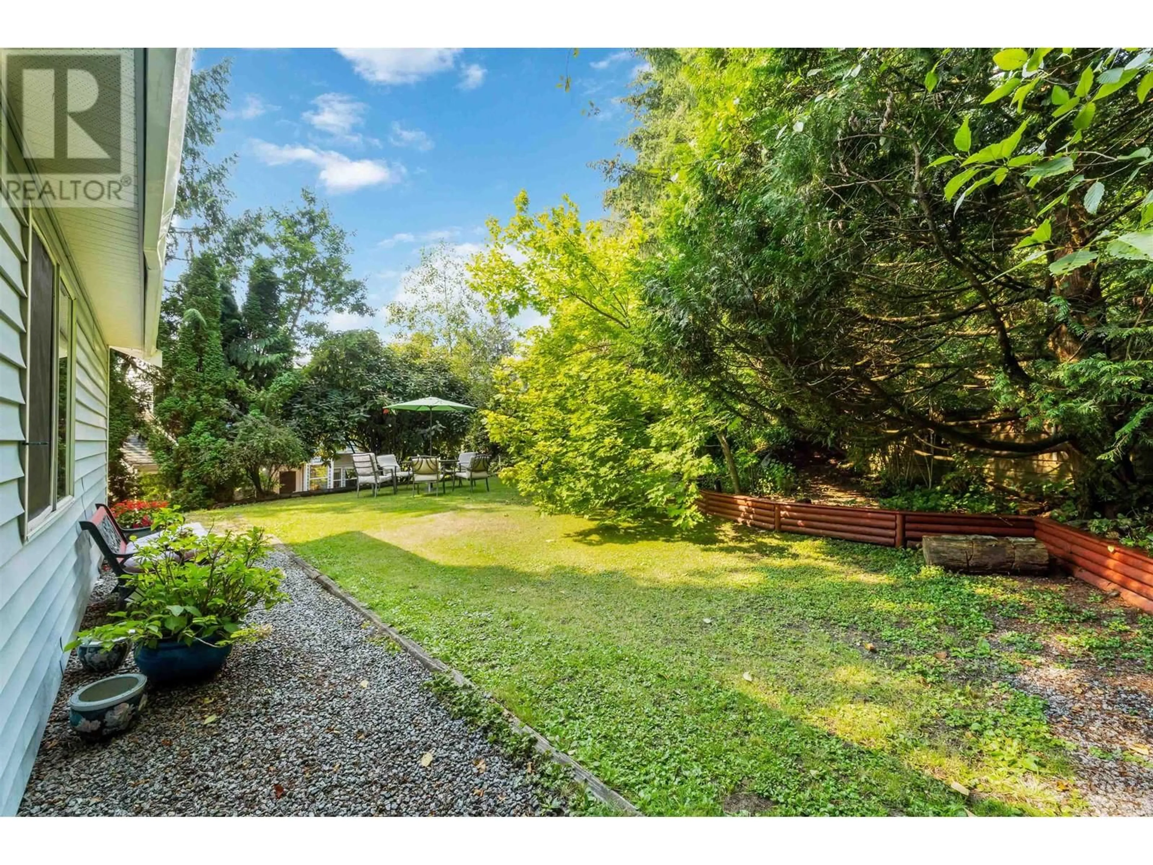 Patio, the fenced backyard for 22537 BRICKWOOD CLOSE, Maple Ridge British Columbia V2X9J5