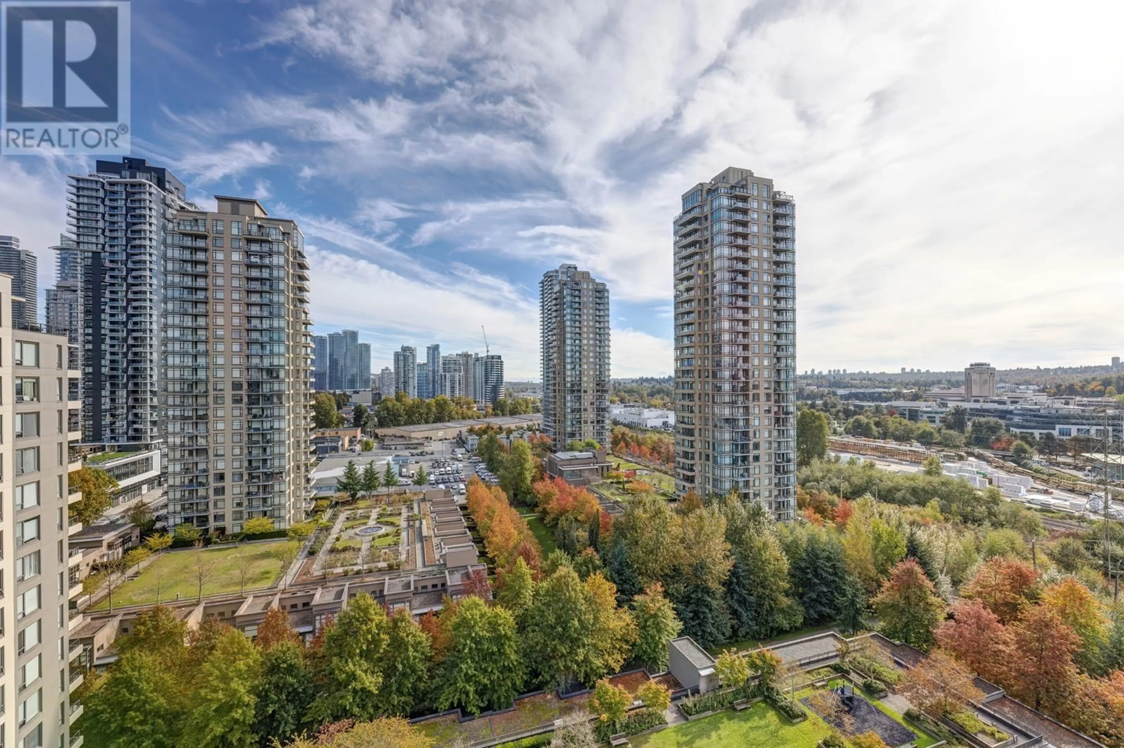 A pic from exterior of the house or condo, the view of city buildings for 1708 4178 DAWSON STREET, Burnaby British Columbia V5C0A1