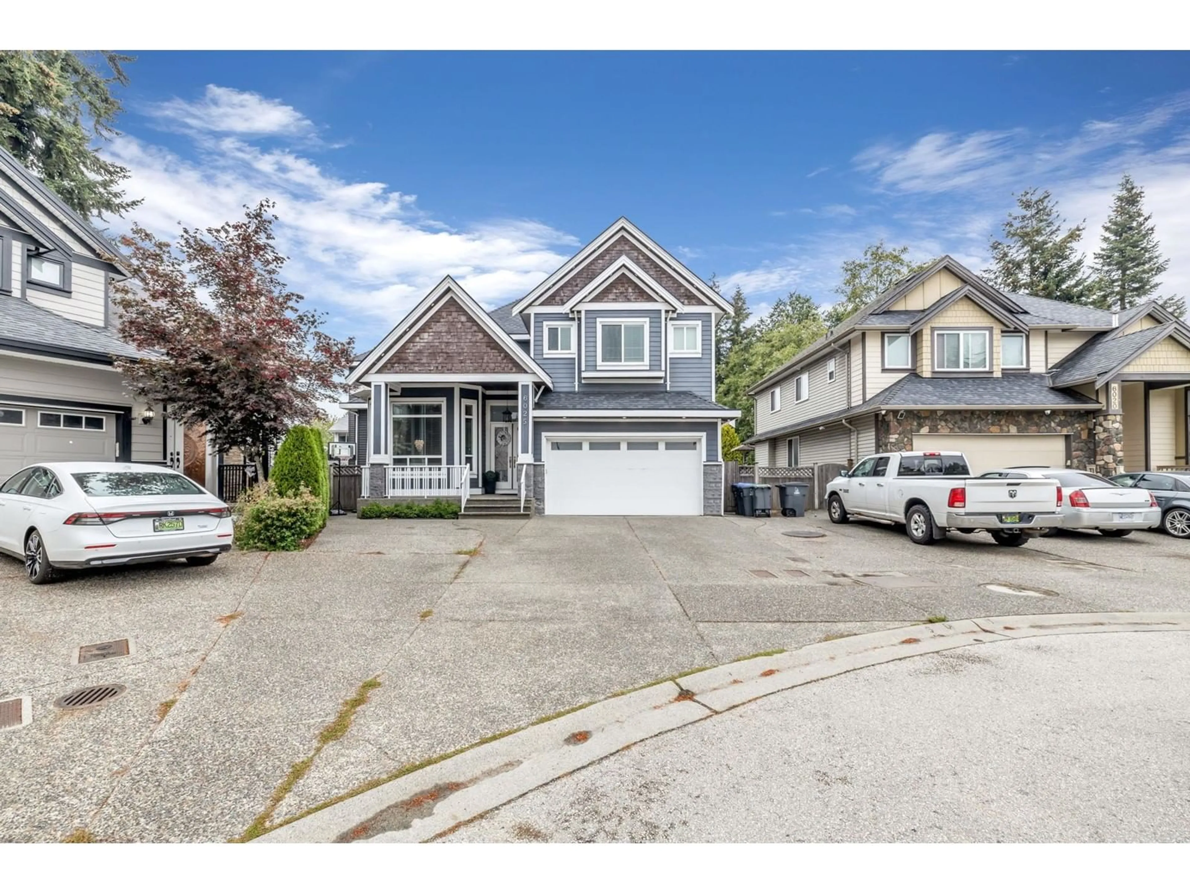 Home with vinyl exterior material, street for 6025 131A, Surrey British Columbia V3X0E6