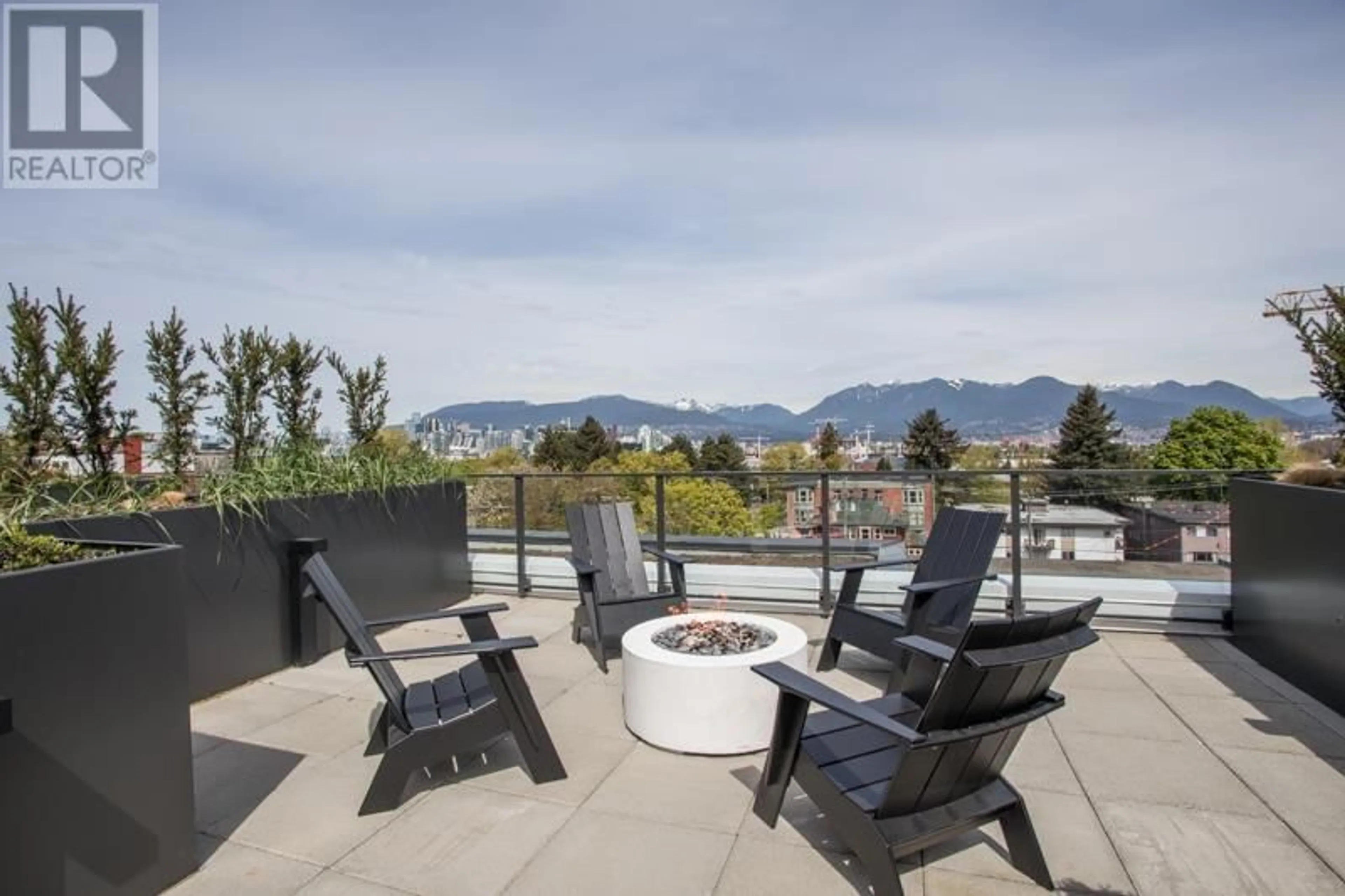 Patio, the view of mountain for 210 2520 GUELPH STREET, Vancouver British Columbia V5T0K7