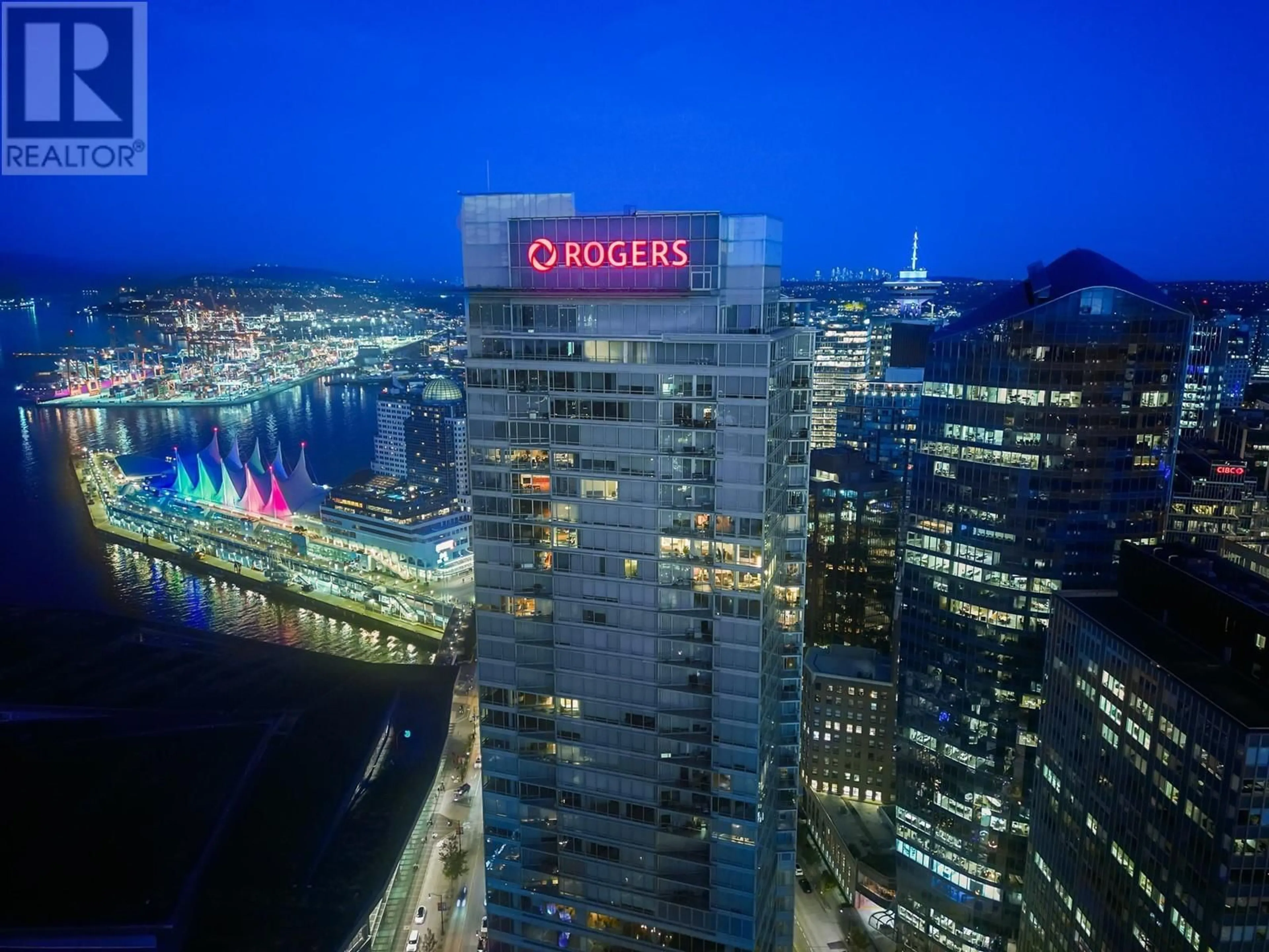 A pic from exterior of the house or condo, the view of city buildings for 3306 1077 W CORDOVA STREET, Vancouver British Columbia V6C2C6