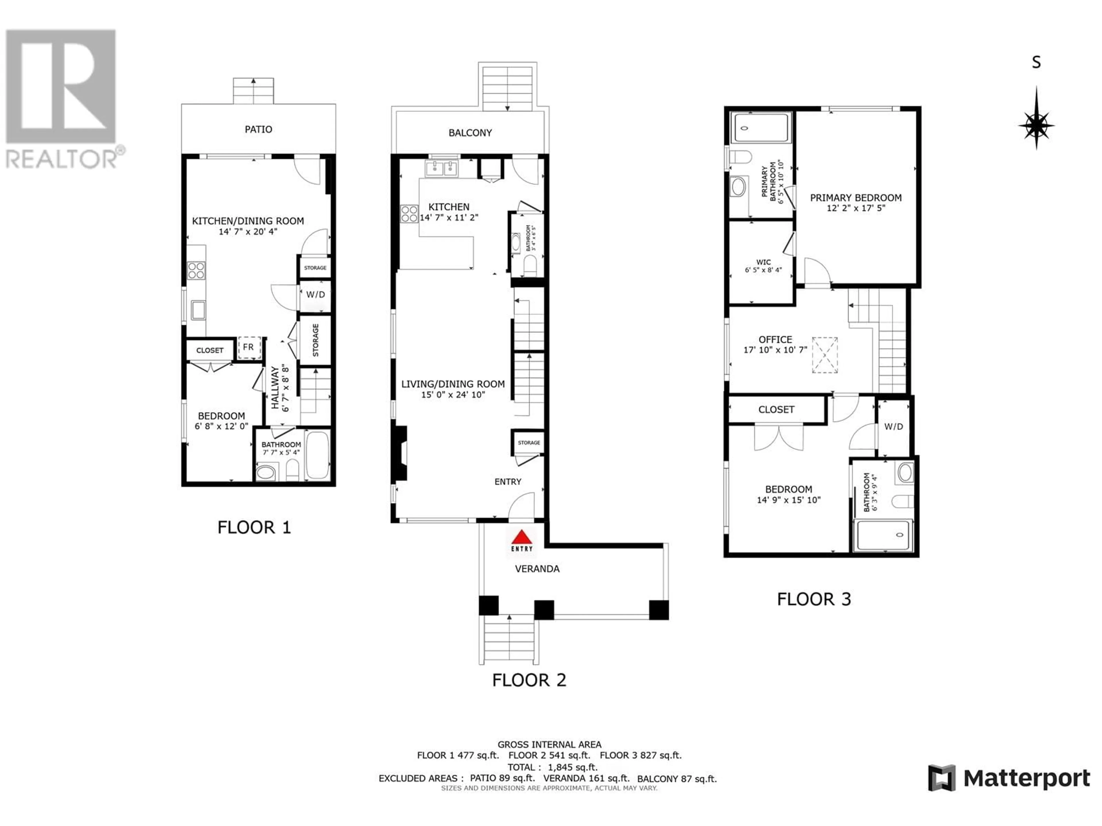 Floor plan for 1672 E 15TH AVENUE, Vancouver British Columbia V5N2G1