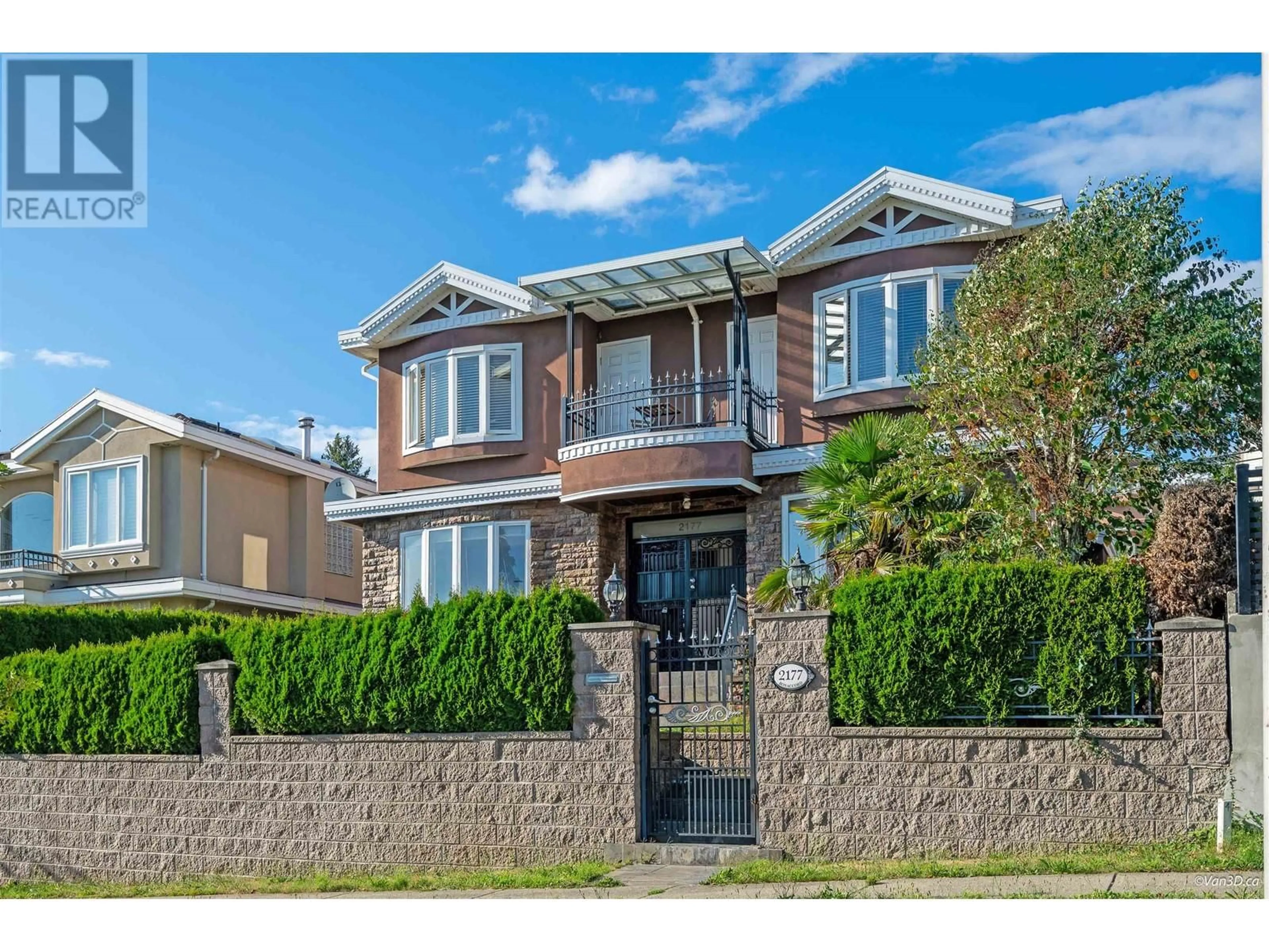 Home with brick exterior material, street for 2177 BONACCORD DRIVE, Vancouver British Columbia V5P2N8