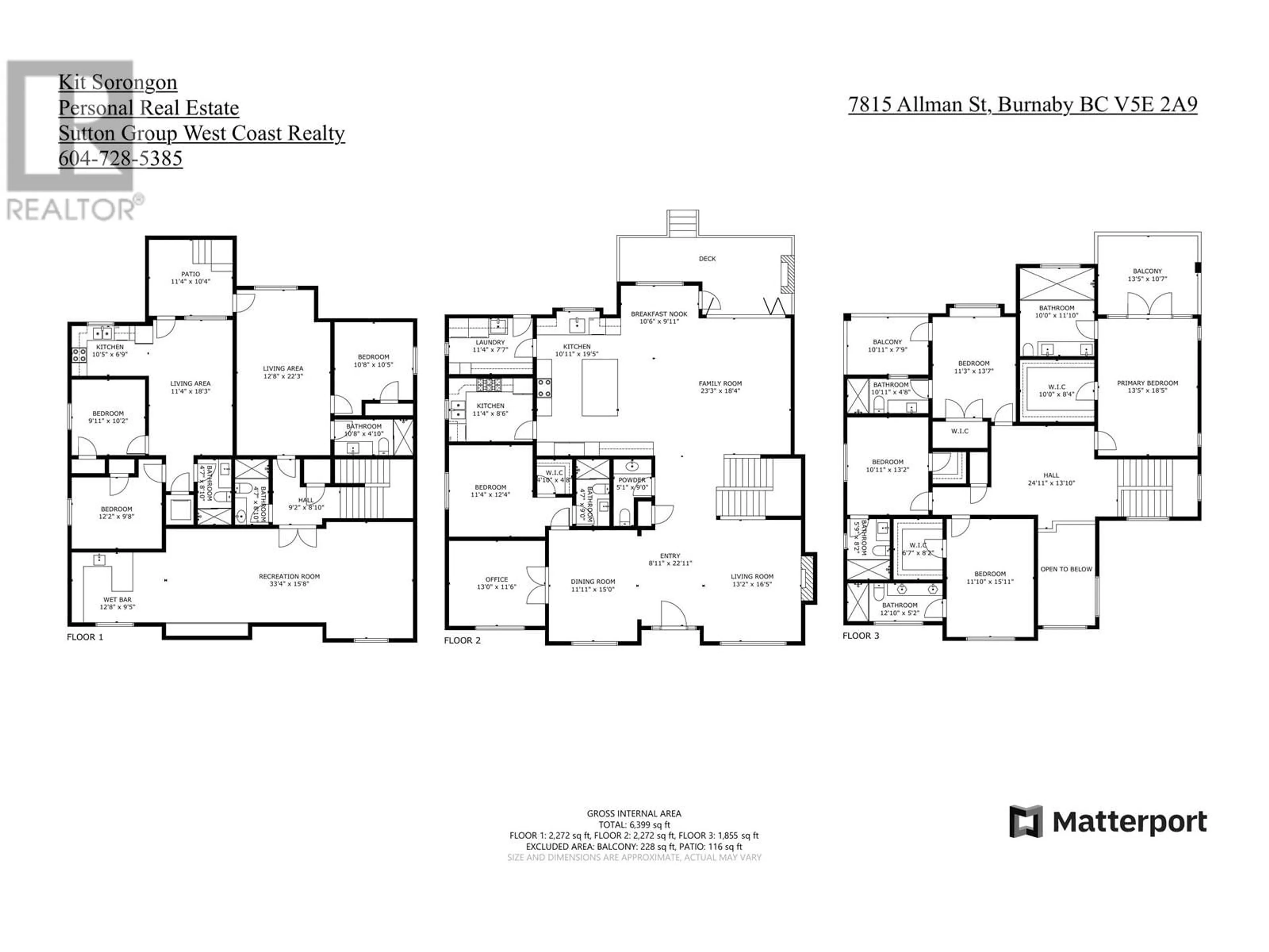 Floor plan for 7815 ALLMAN STREET, Burnaby British Columbia V5E2A9