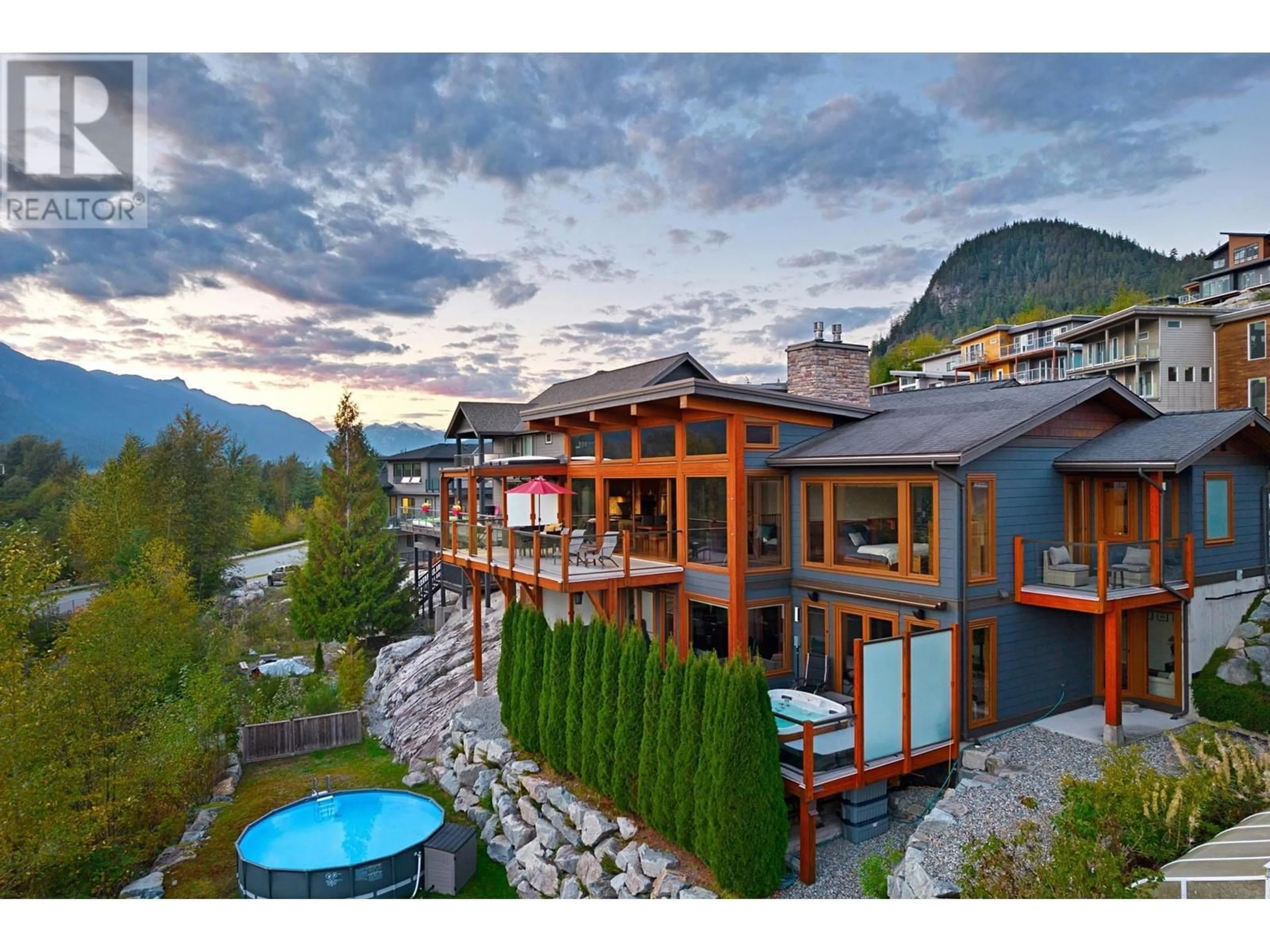 A pic from exterior of the house or condo, mountain for 41225 ROCKRIDGE PLACE, Squamish British Columbia V8B0S4