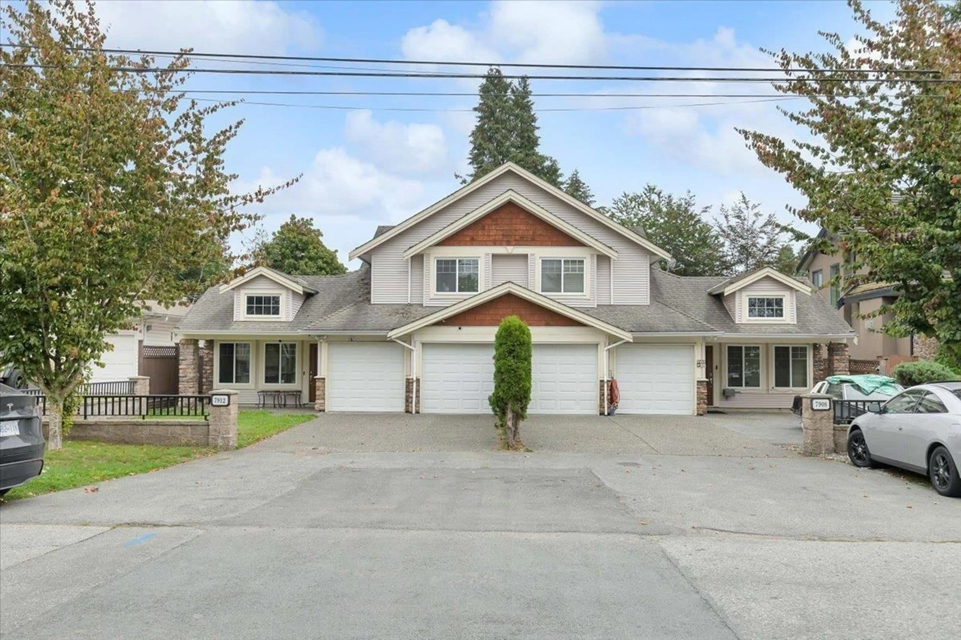 Frontside or backside of a home, the street view for 7908 117 STREET, Delta British Columbia V4C6A5