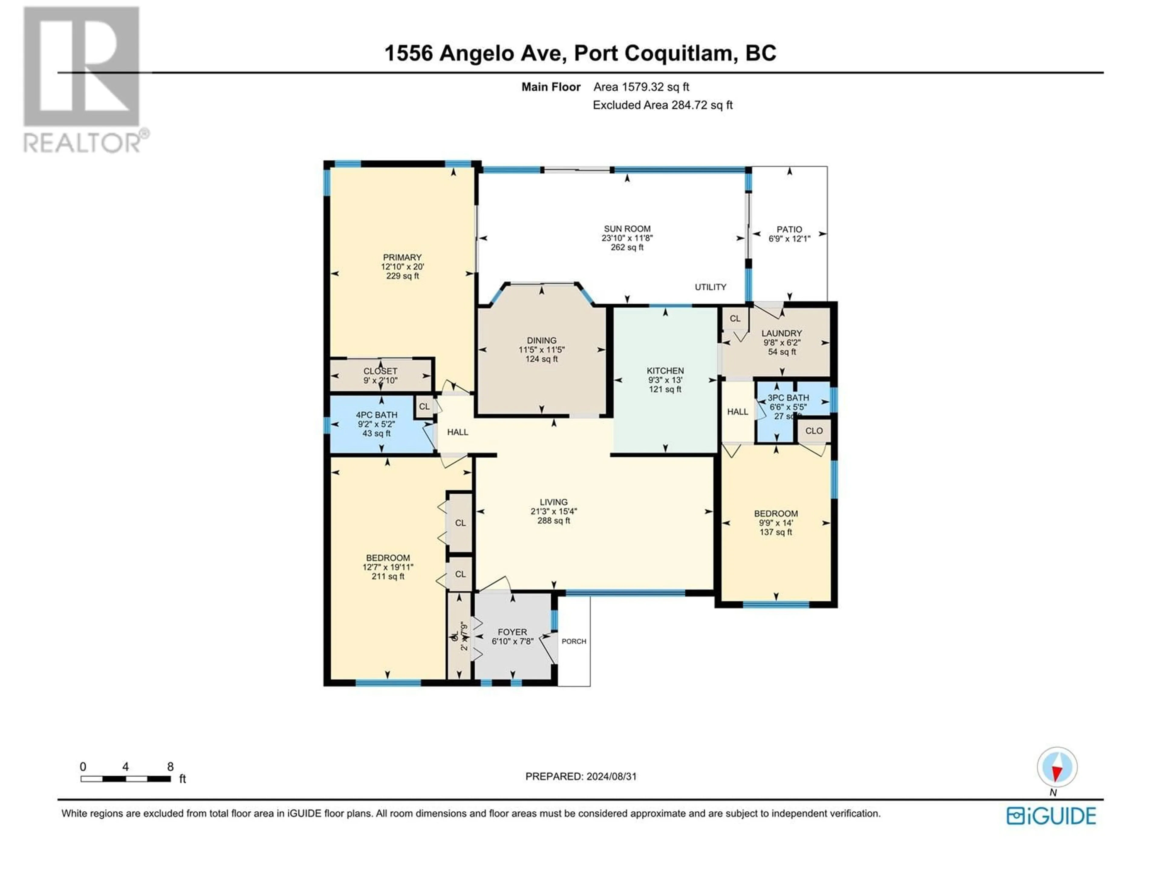 Floor plan for 1556 ANGELO AVENUE, Port Coquitlam British Columbia V3B1C7