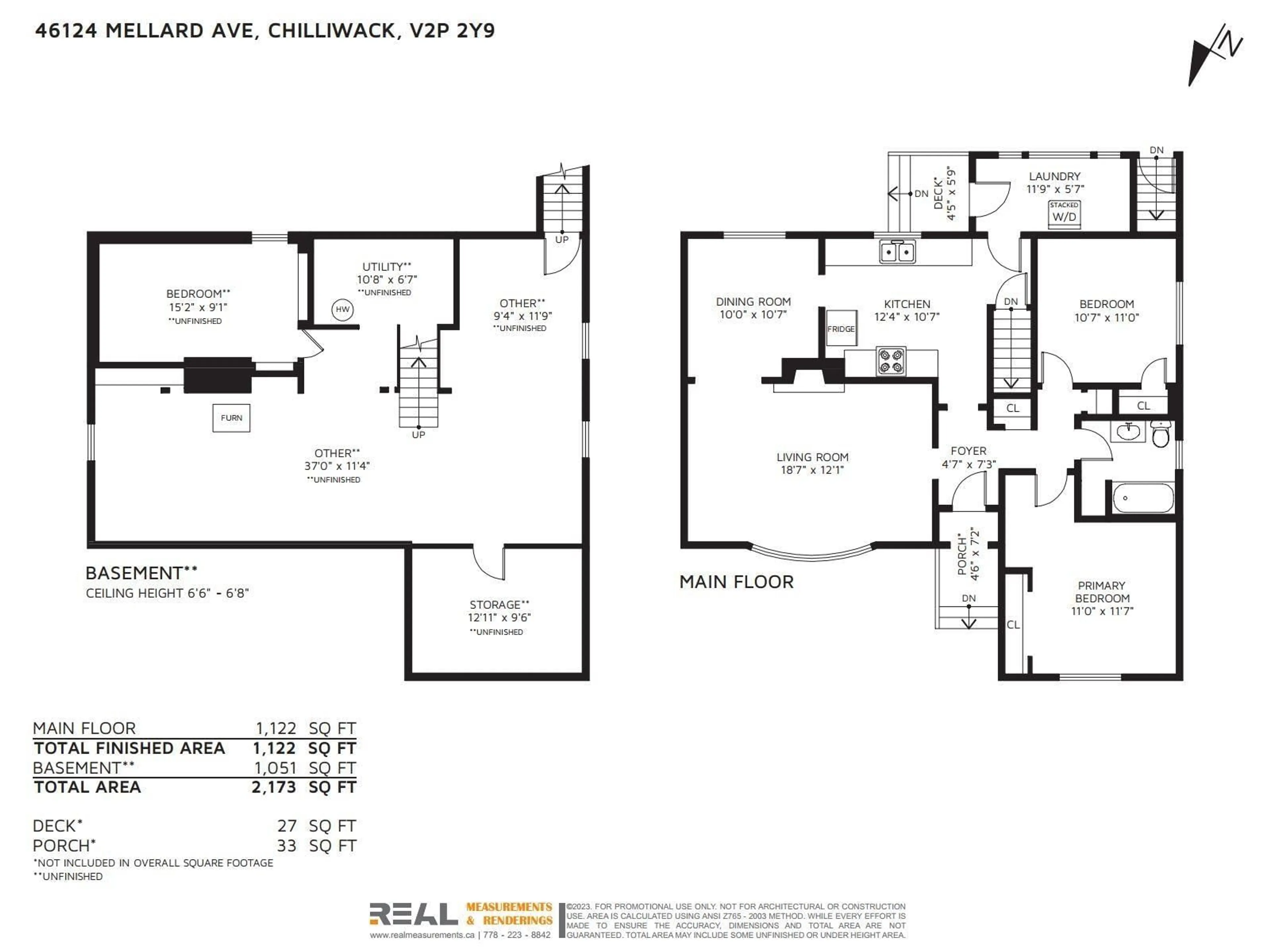 Floor plan for 46124 MELLARD AVENUE, Chilliwack British Columbia V2P2Y9