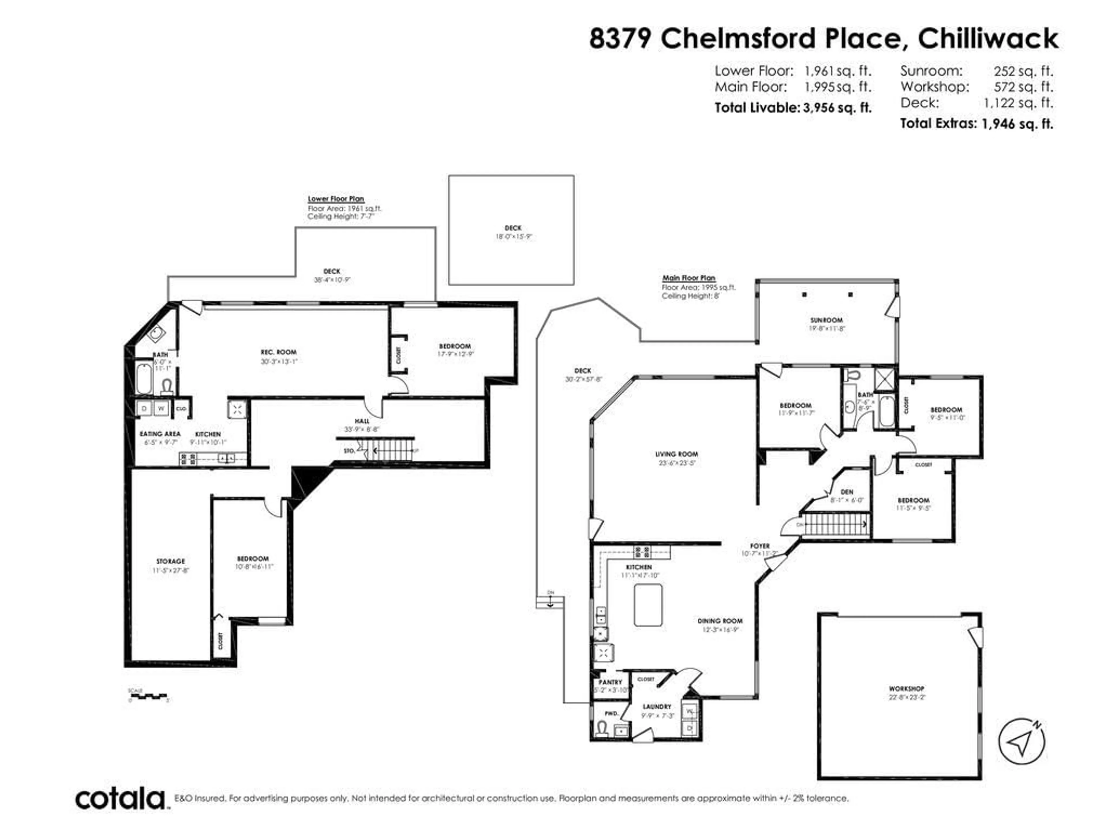 Floor plan for 8379 CHELMSFORD PLACE, Chilliwack British Columbia V2R3X2