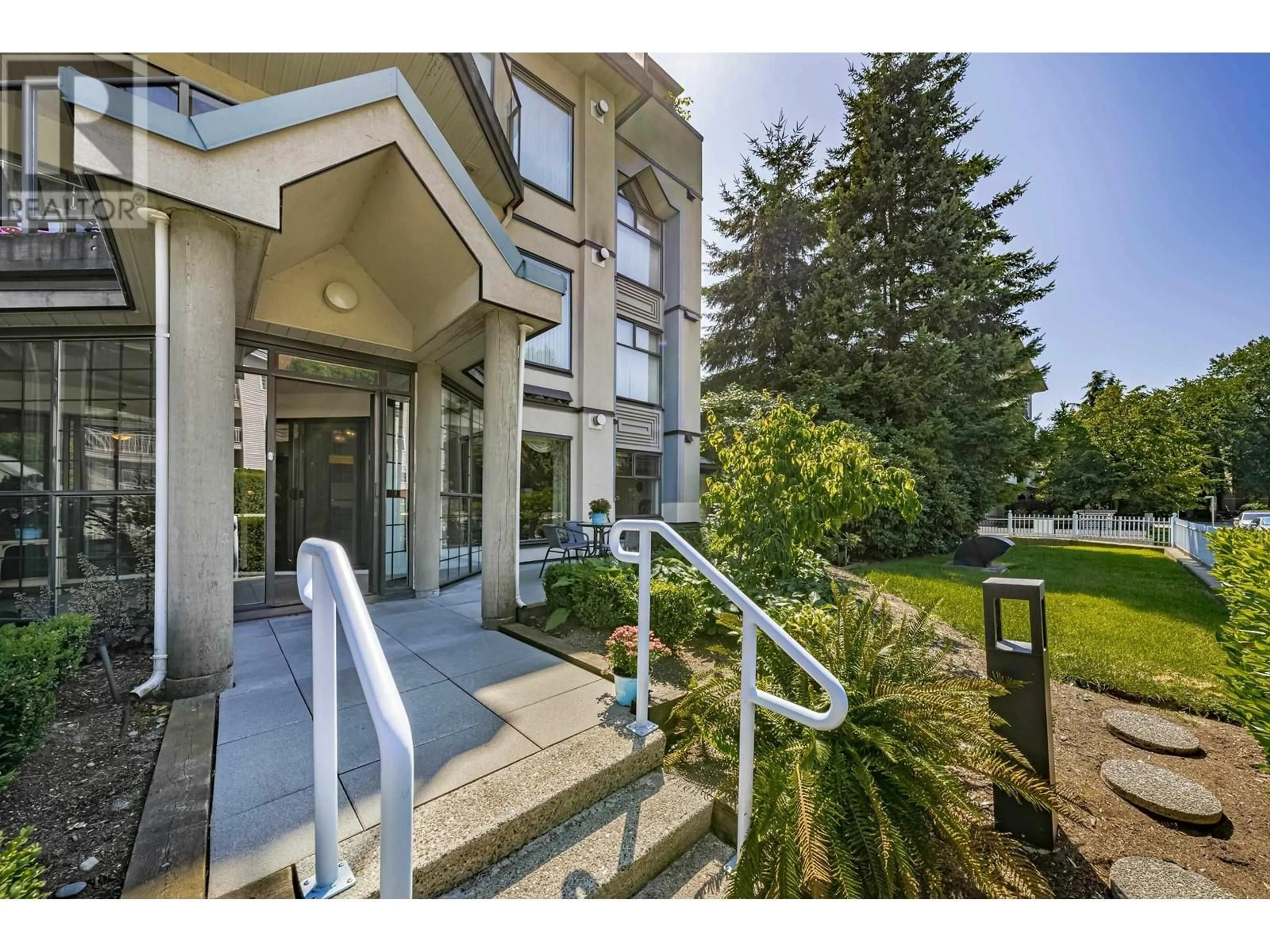 A pic from exterior of the house or condo, the front or back of building for 101 2968 BURLINGTON DRIVE, Coquitlam British Columbia V3B7N4