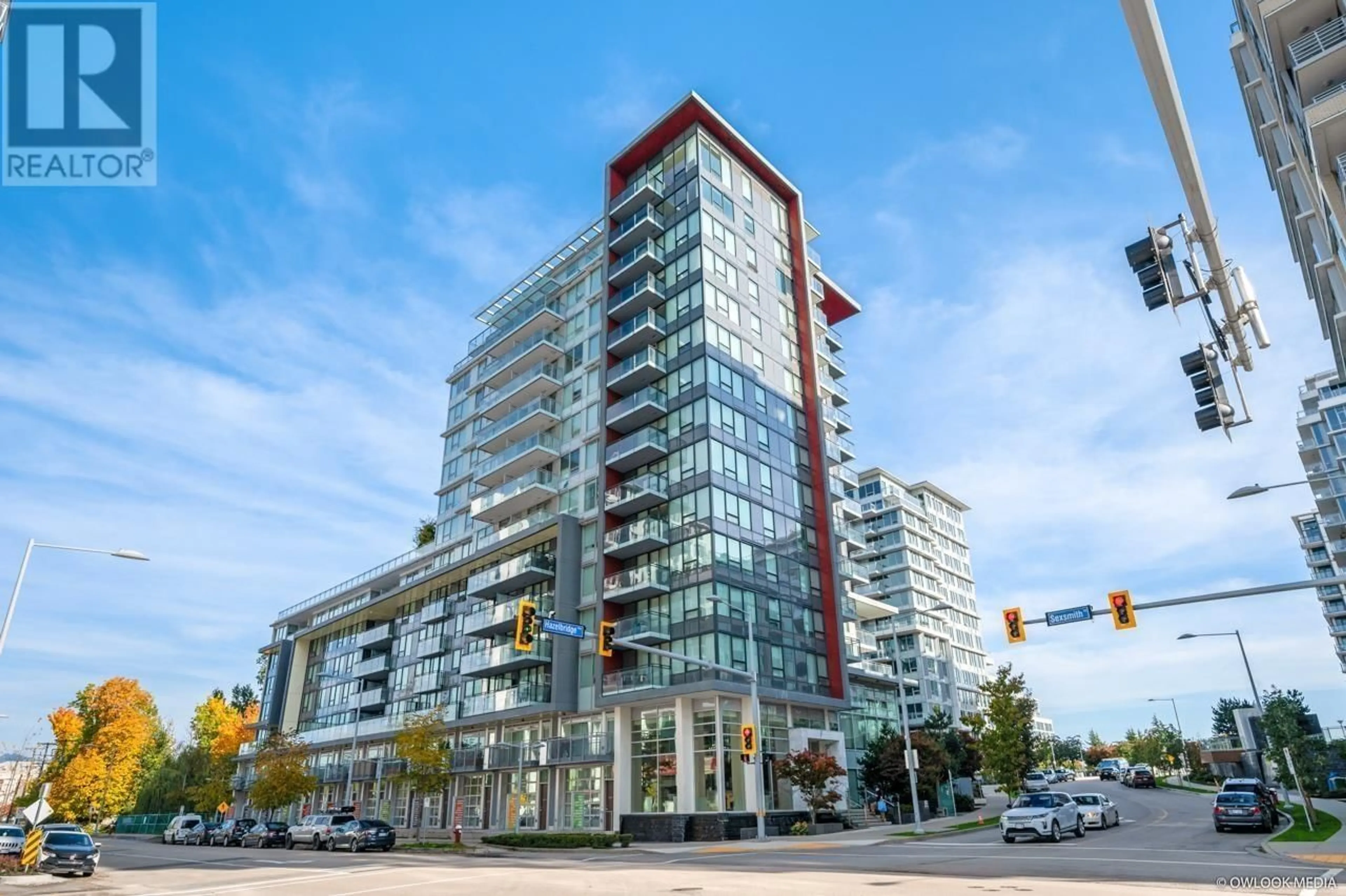 A pic from exterior of the house or condo, the front or back of building for 716 8833 HAZELBRIDGE WAY, Richmond British Columbia V6X0N3