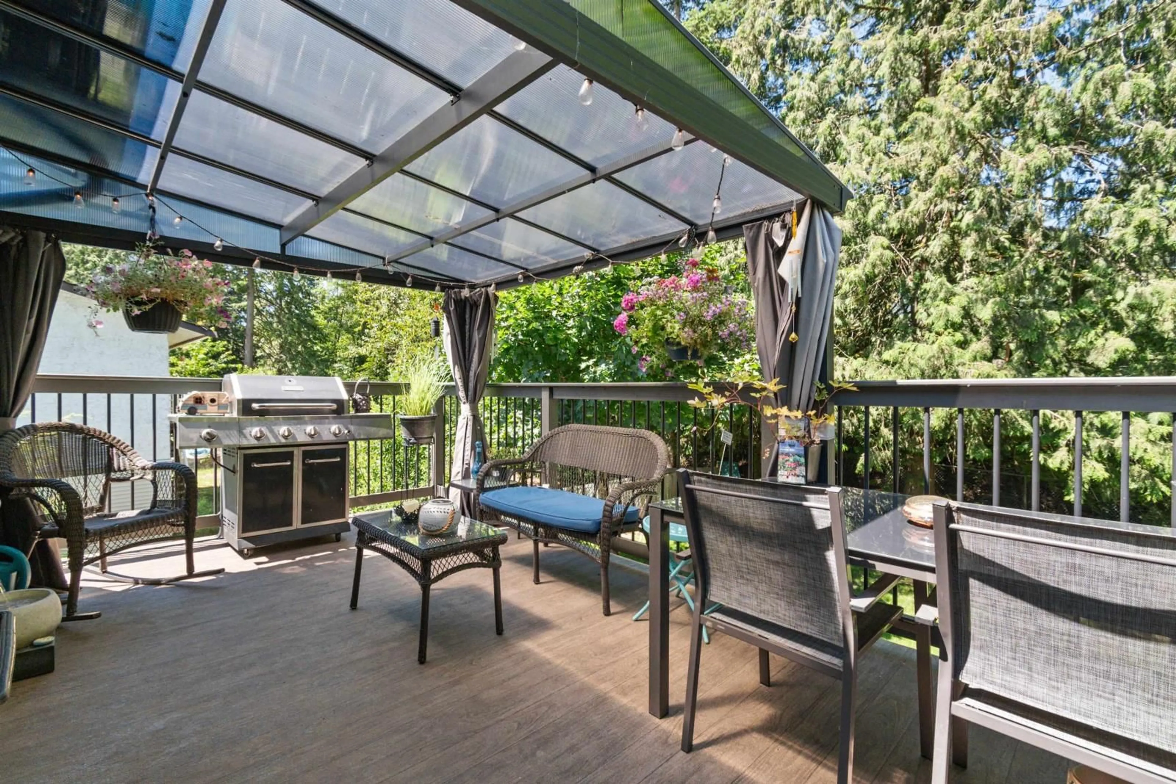 Patio, the fenced backyard for 63777 BEECH AVENUE, Hope British Columbia V0X1L2