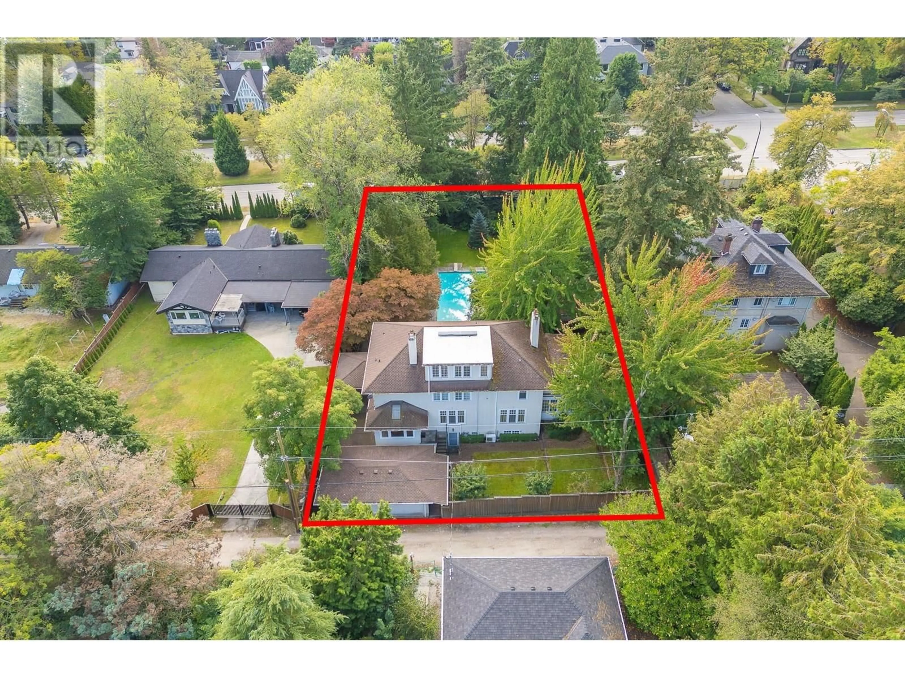 Frontside or backside of a home, the fenced backyard for 1375 W KING EDWARD AVENUE, Vancouver British Columbia V6H2A1