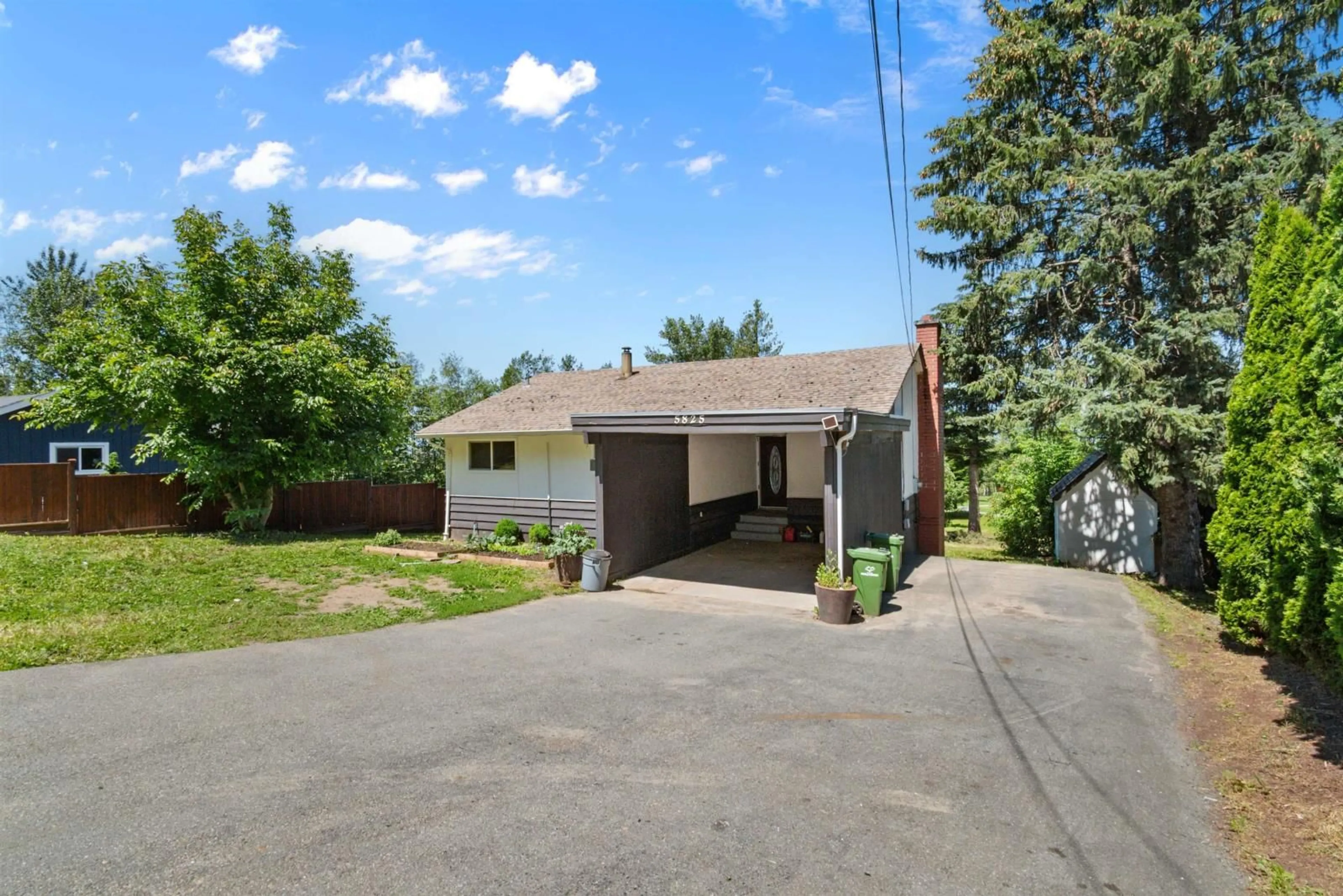 Frontside or backside of a home, cottage for 5825 JINKERSON ROAD, Chilliwack British Columbia V2R0C8