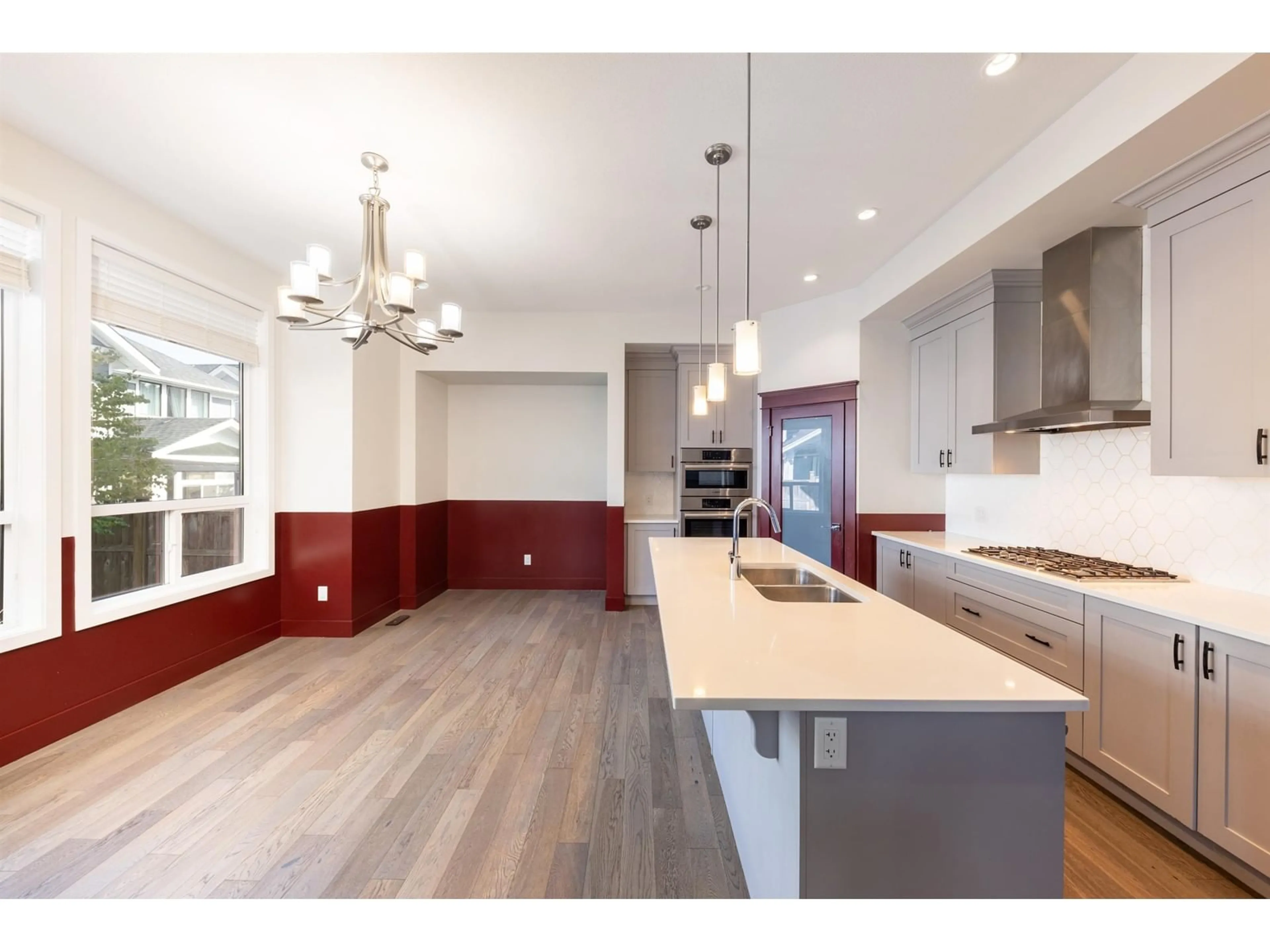 Open concept kitchen for 2142 167 STREET, Surrey British Columbia V3Z9X9