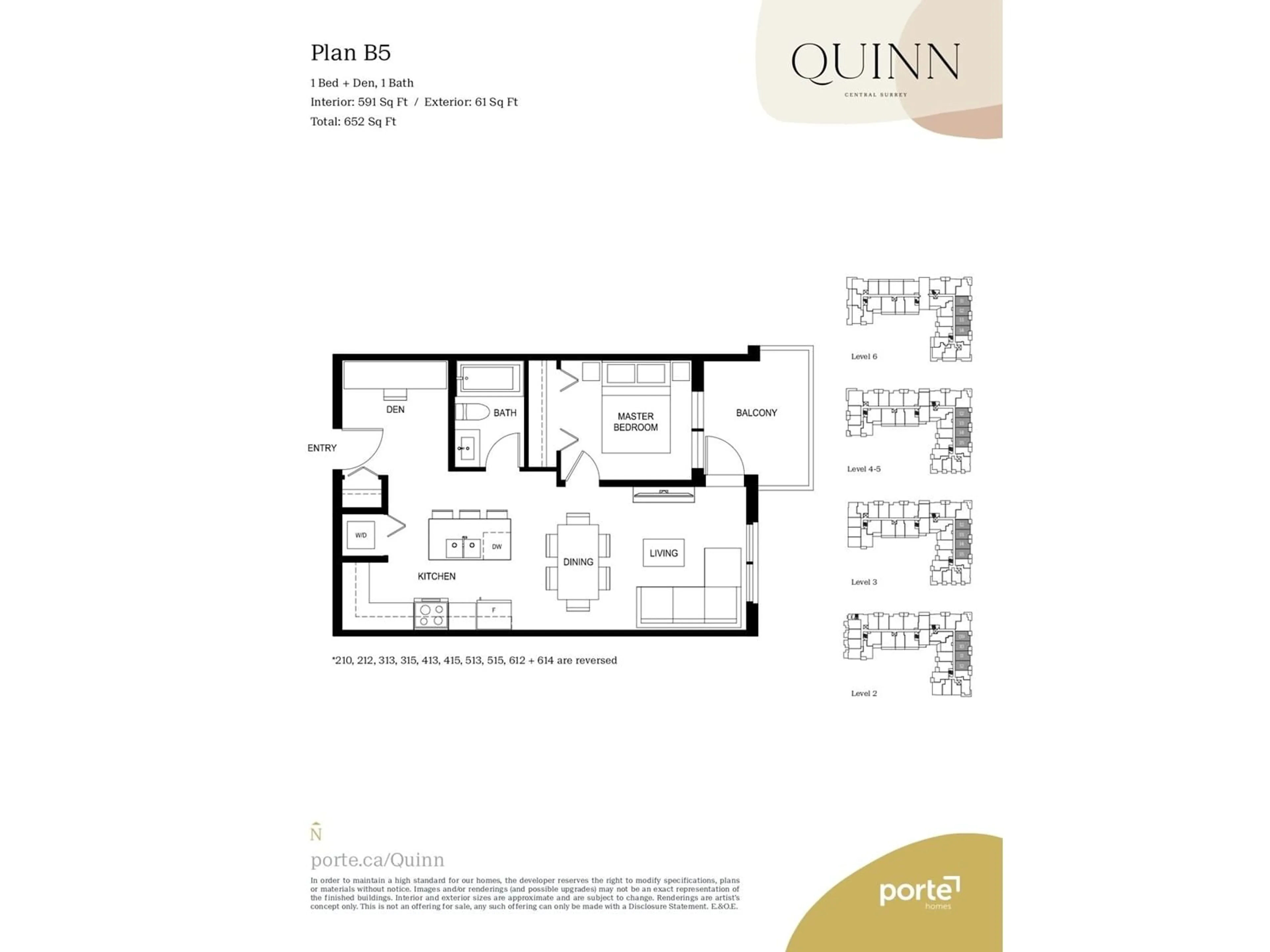 Floor plan for 412 9456 134 STREET, Surrey British Columbia V3V5S4