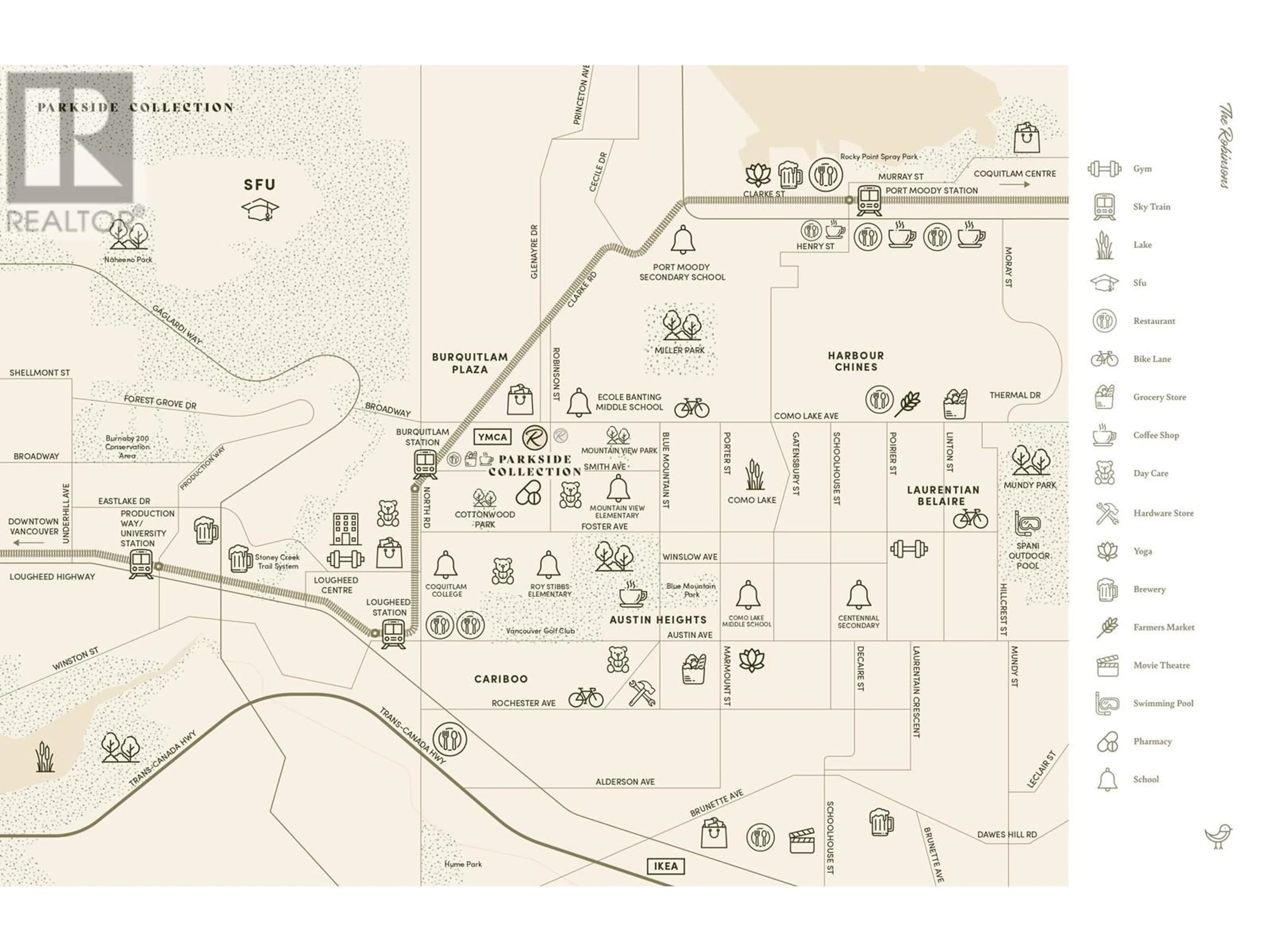 Picture of a map for SL 38 720 ROBINSON STREET, Coquitlam British Columbia V0V0V0