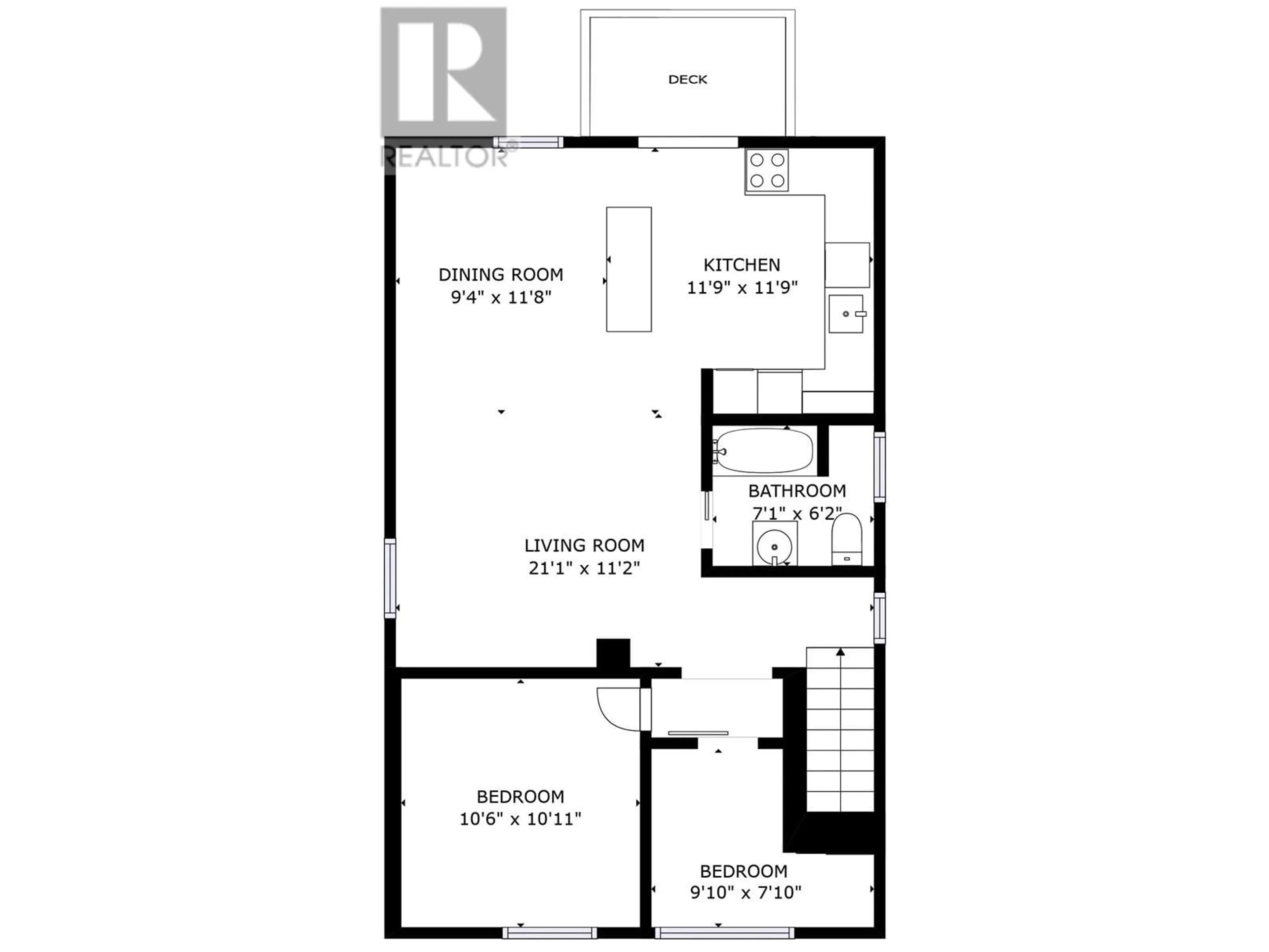 Floor plan for 2044 TURNER STREET, Vancouver British Columbia V5L2A3