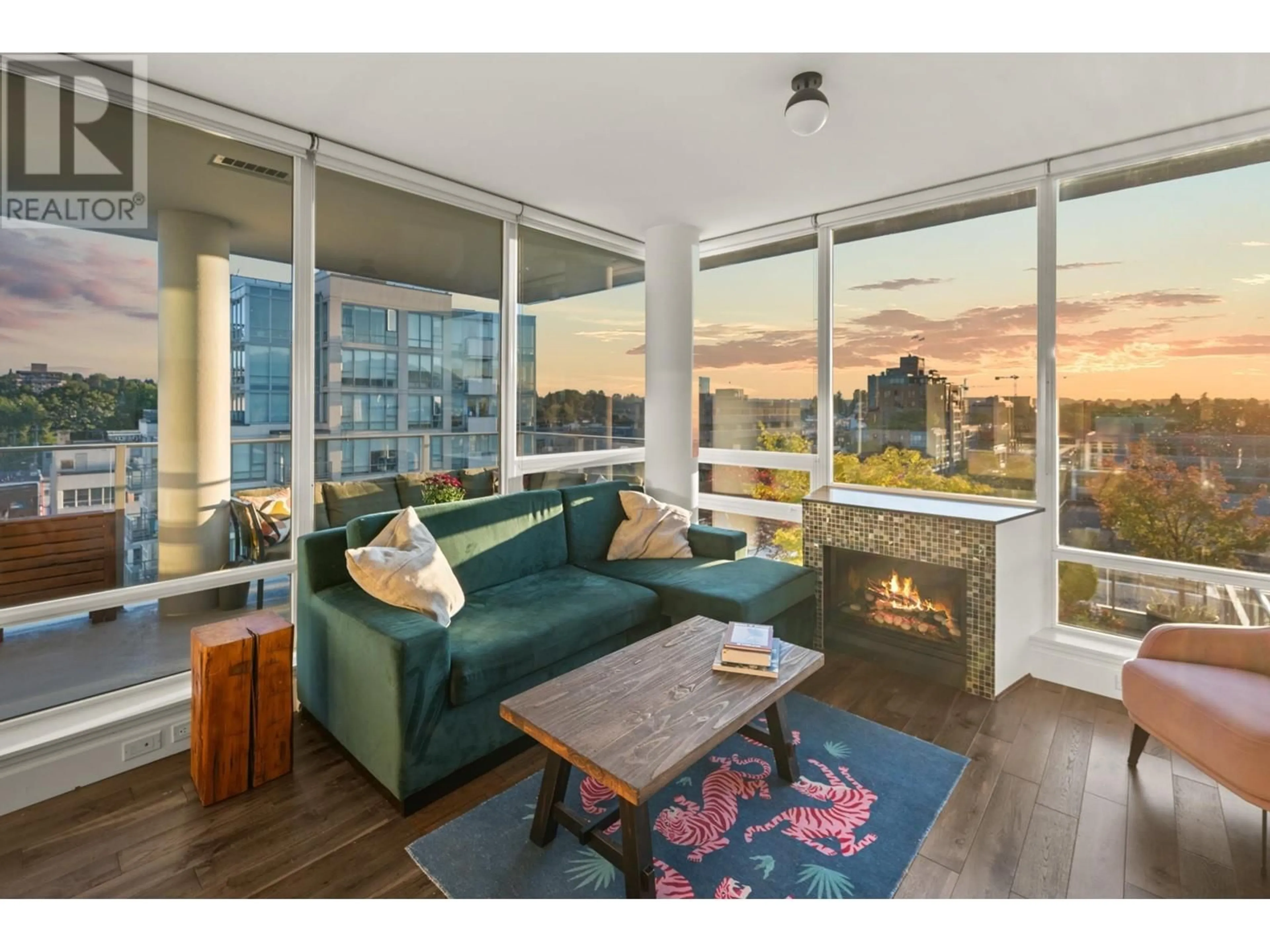 Living room, wood floors for 902 1675 W 8TH AVENUE, Vancouver British Columbia V6J0A8