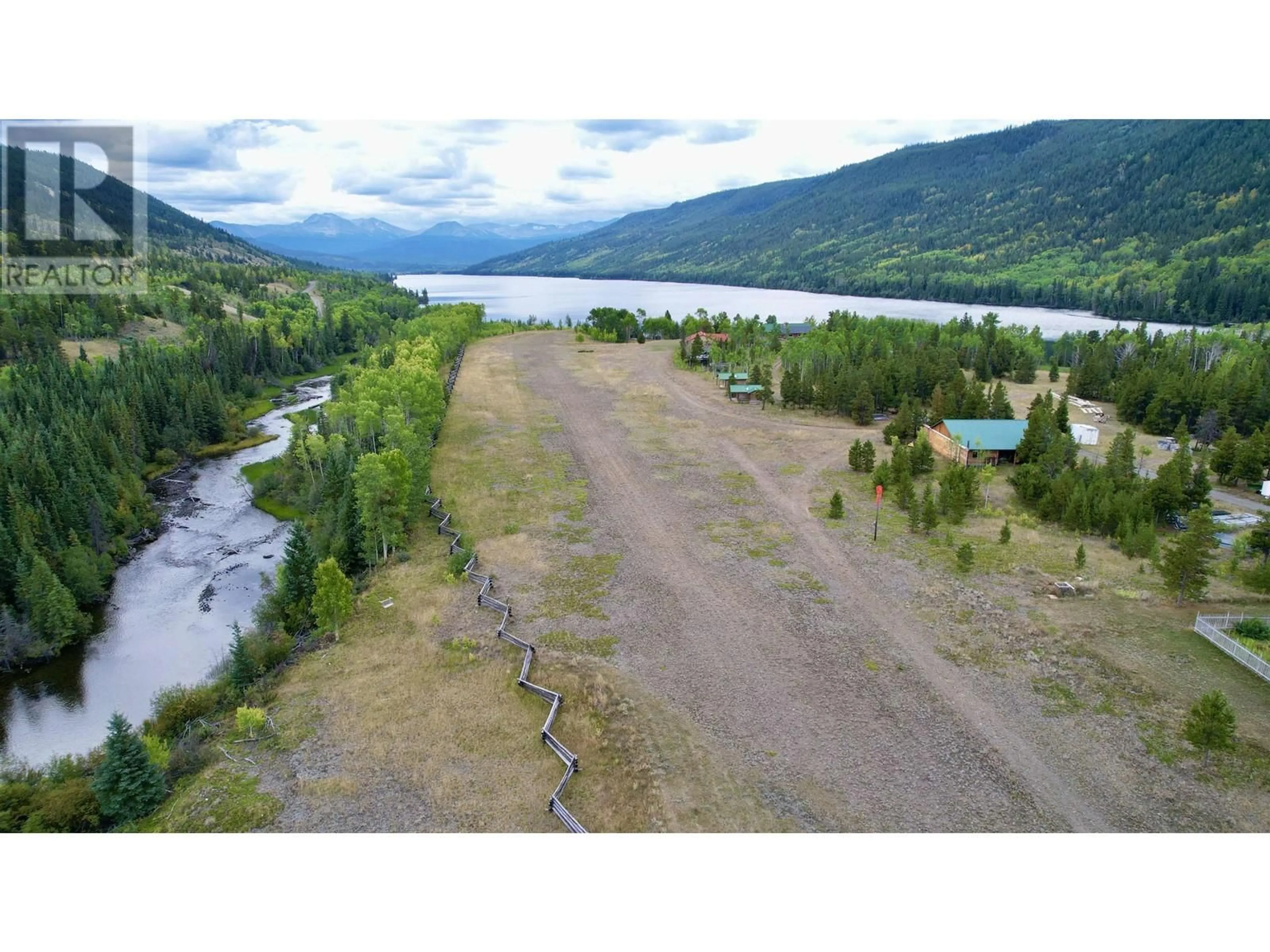 A pic from outside/outdoor area/front of a property/back of a property/a pic from drone, water/lake/river/ocean view for 7650 VEDAN-ELKIN LAKE FSR ROAD, Williams Lake British Columbia V0L1X0