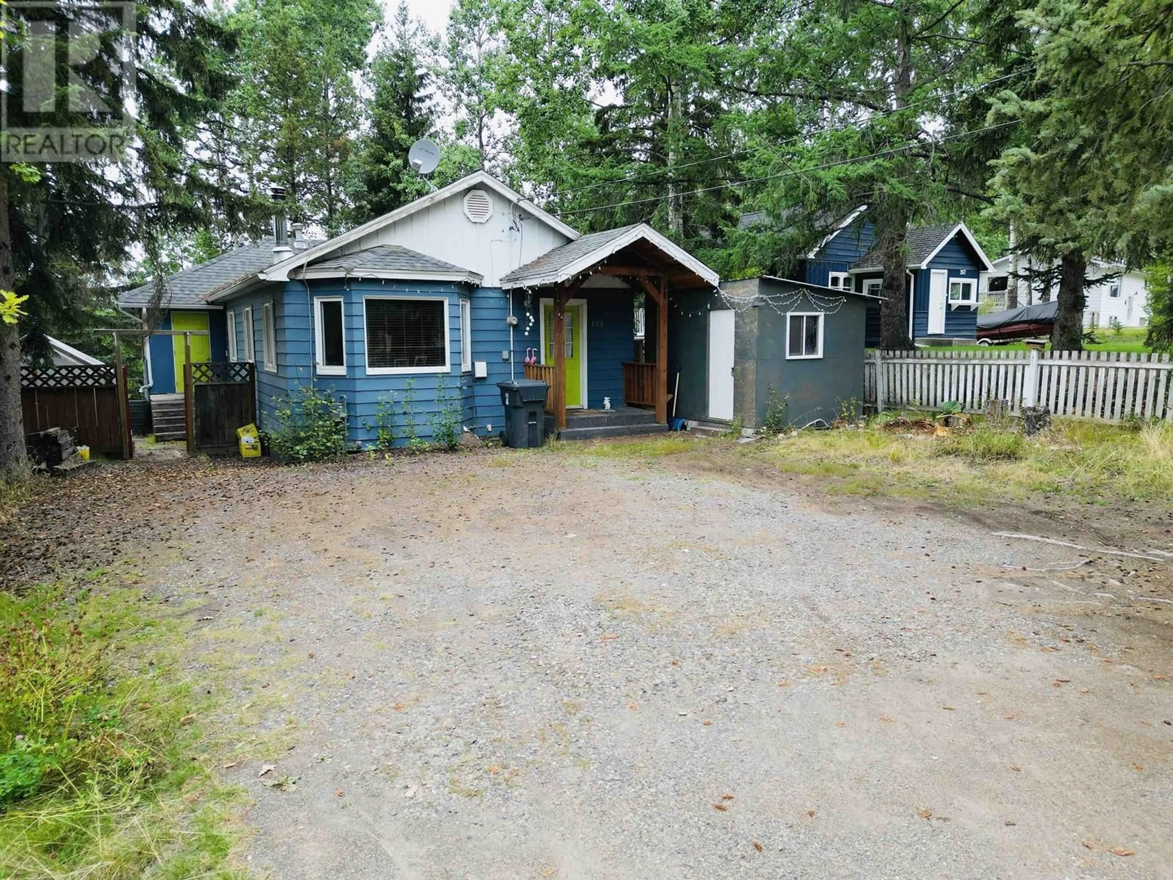 Frontside or backside of a home, cottage for 259 HILL STREET, Burns Lake British Columbia V0J1E0