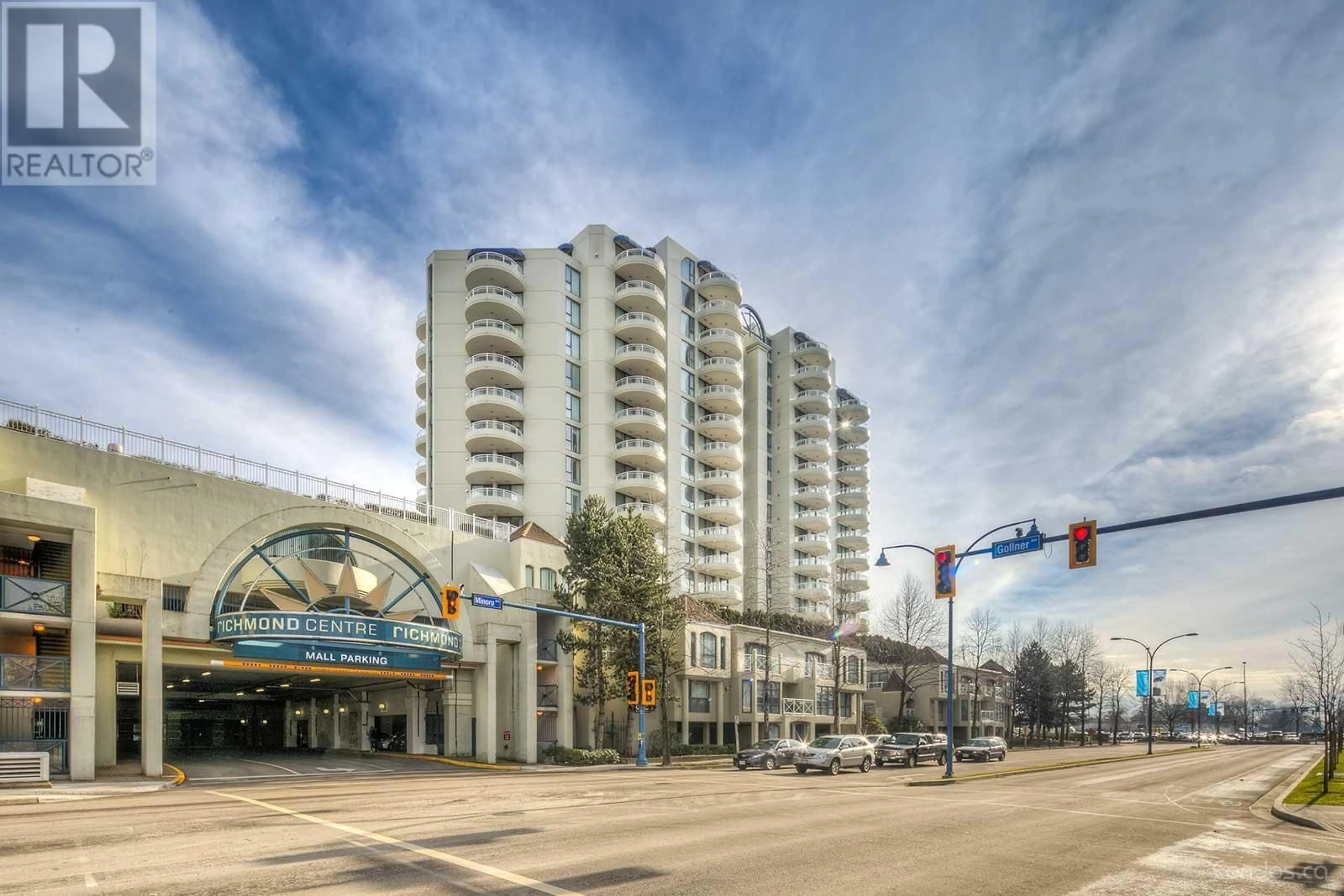 A pic from exterior of the house or condo, the street view for 807 6088 MINORU BOULEVARD, Richmond British Columbia V6Y4A8