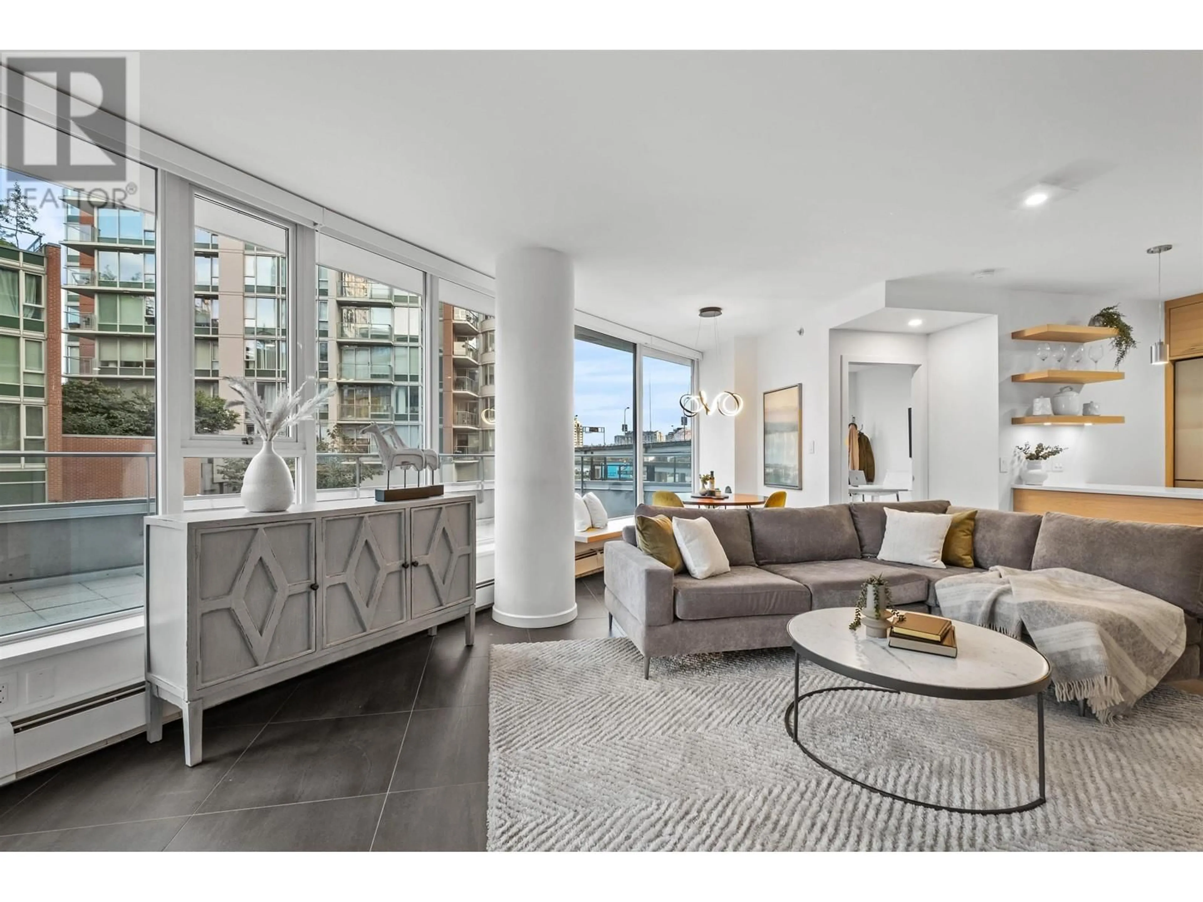 Living room, wood floors for 202 689 ABBOTT STREET, Vancouver British Columbia V6B0J2